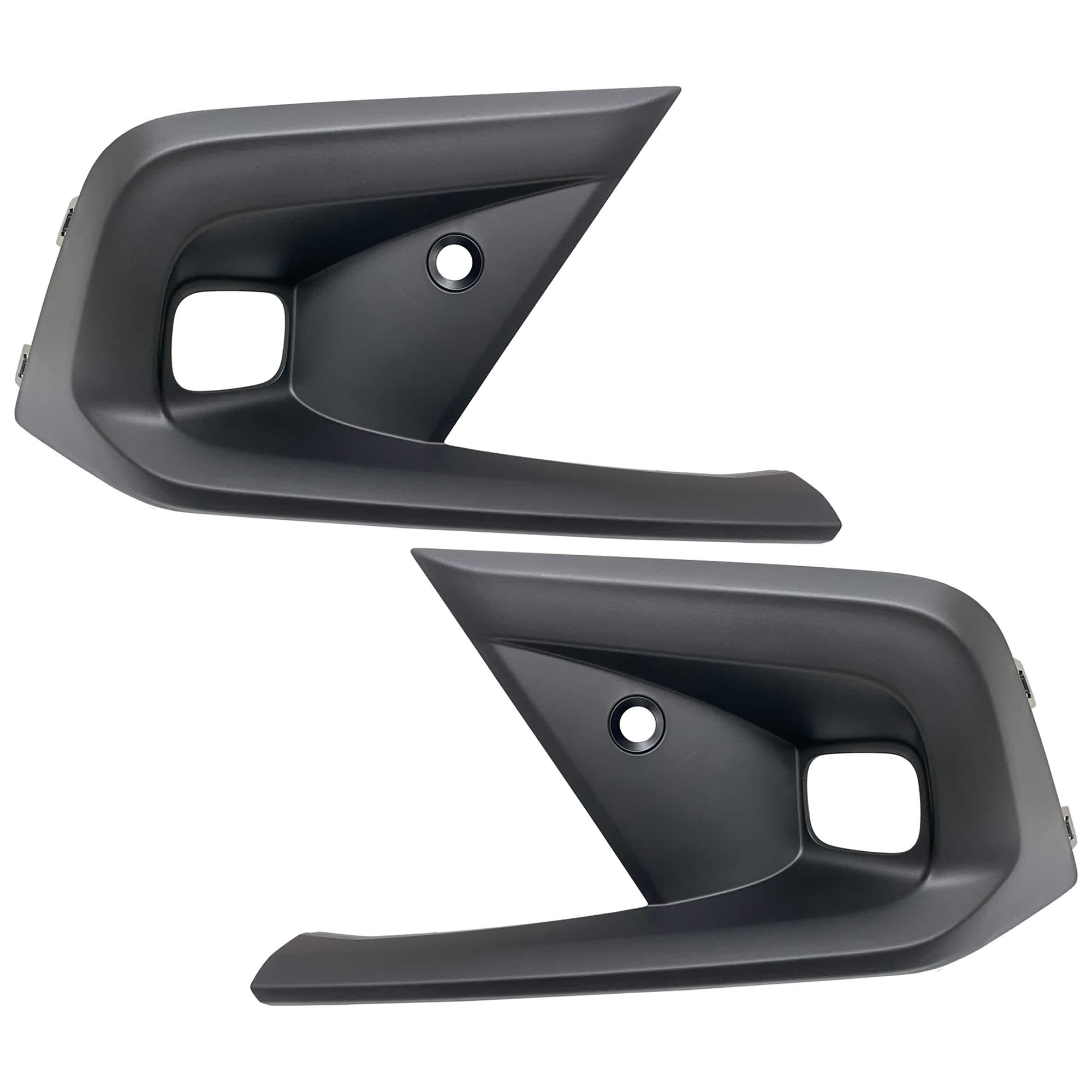 AM CIVIC 22-24 FOG LAMP MOLDING RH AND LH Black Touring Model Sedan SKU SET RH10810021 Partslink HO1039165 HO1038165 OEM 71140T20A61ZA 71190T20A61ZA