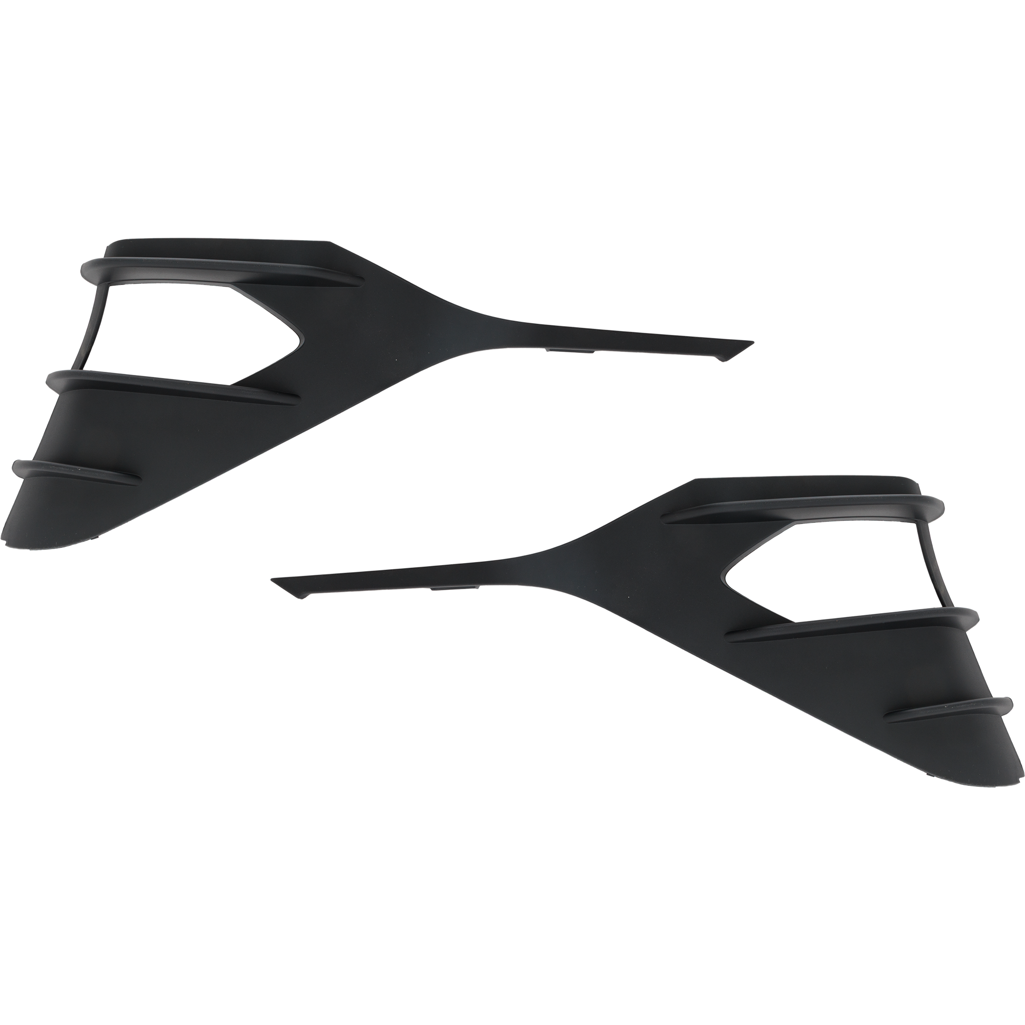 AM ELANTRA 24-24 FOG LAMP MOLDING RH AND LH Textured Black SE SEL Models SKU SET RH10810035 Partslink HY1038190 HY1039190 OEM 86563AAAA0-86564AAAA0