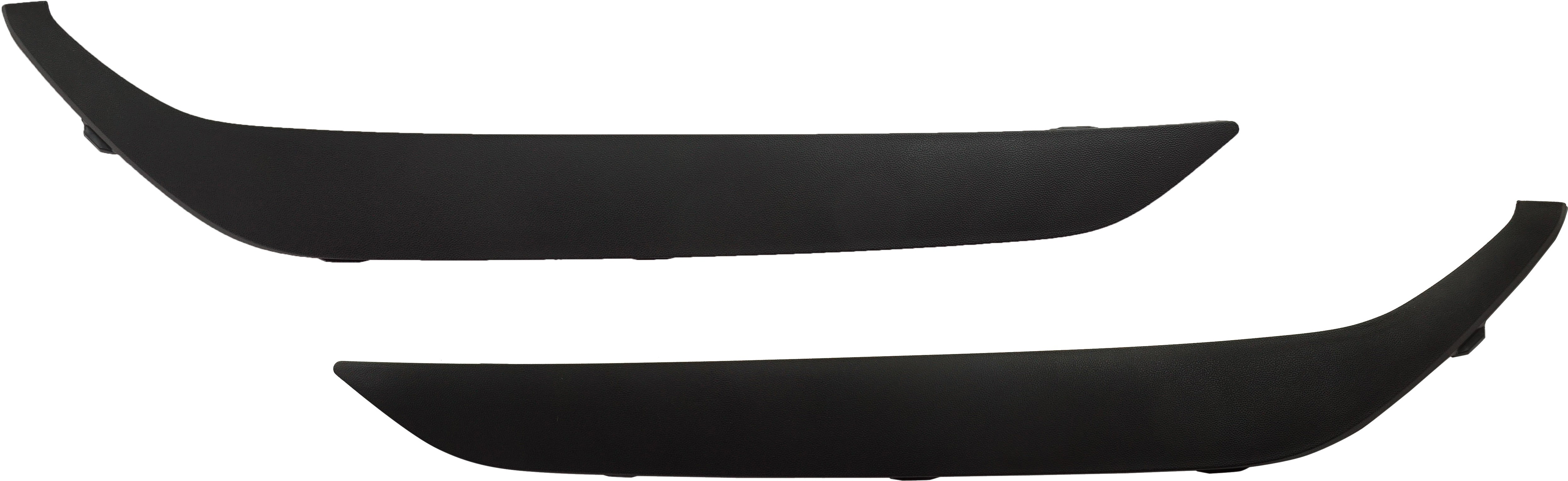 AM TUCSON 16-18 FRONT FOG LAMP MOLDING RH AND LH Lower Textured Black SKU SET RH10820027 Partslink HY1039146 HY1038146 OEM 86528D3000-86527D3000