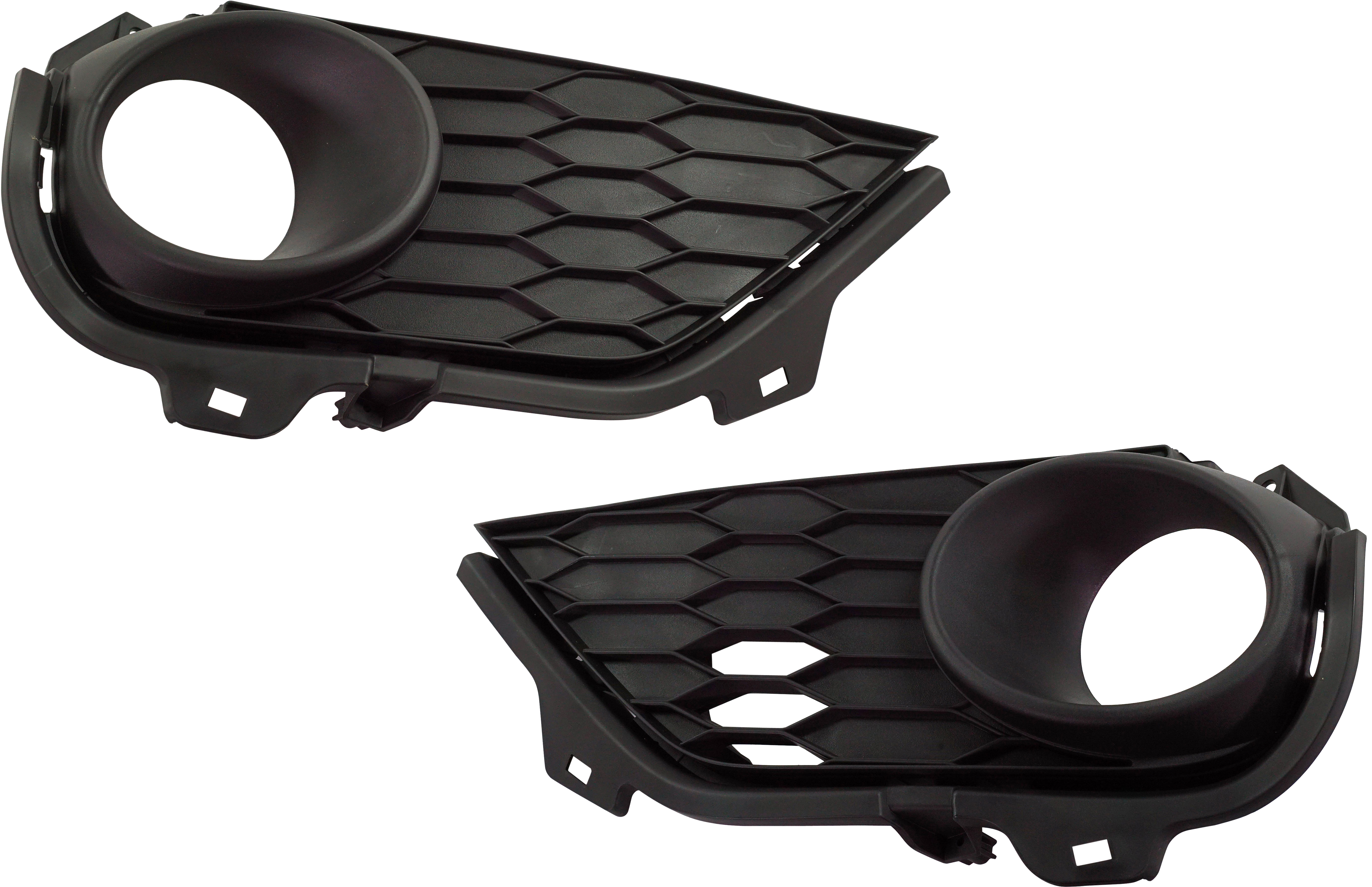 AM PILOT 19-22 FRONT FOG LAMP MOLDING RH AND LH Textured Black w o Parking Aid Sensor SKU SET RH10860005 Partslink HO1039141 HO1038141 OEM 71102TG7A50-71107TG7A50
