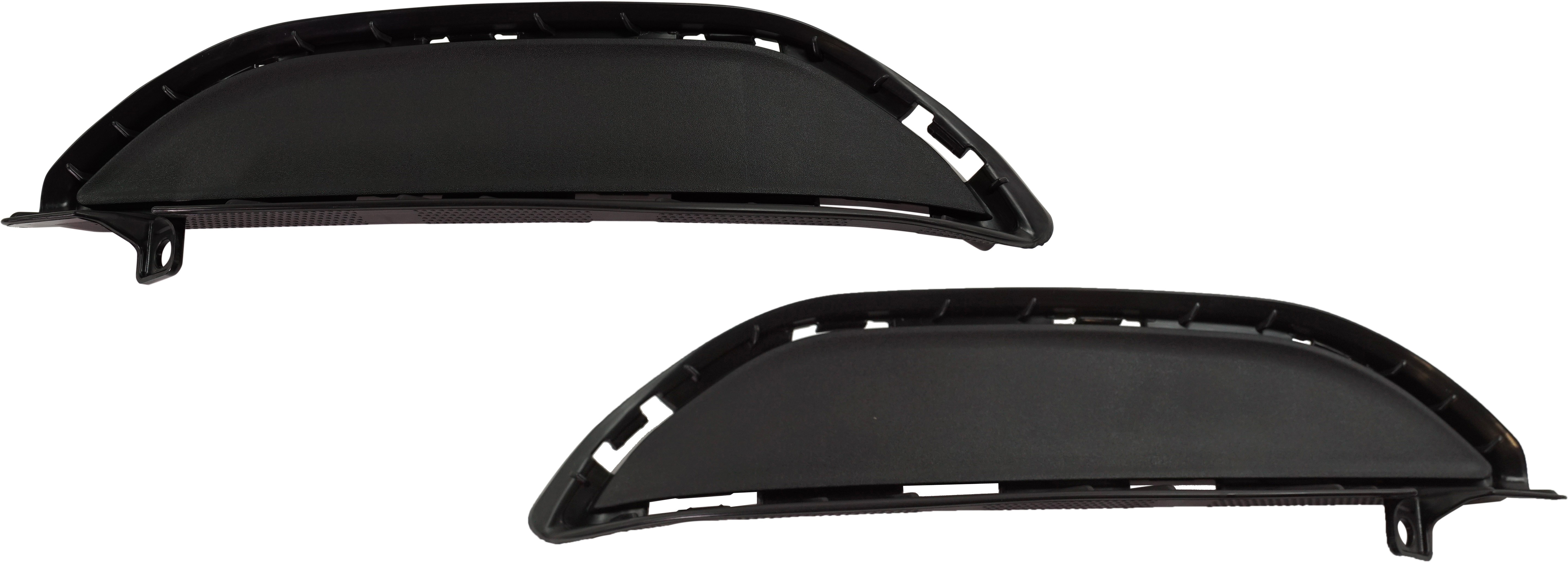 AM TUCSON 19-21 FRONT FOG LAMP COVER RH AND LH Lower Textured Black SKU SET RH10860023 Partslink HY1039148 HY1038148 OEM 86528D3500-86527D3500