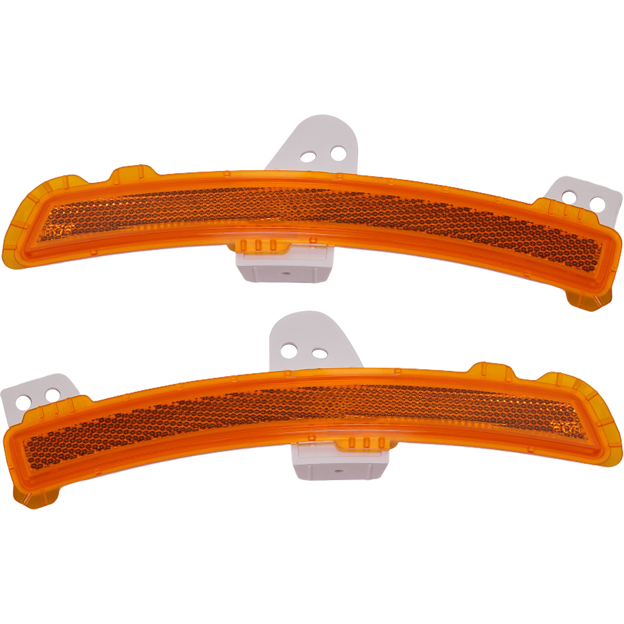 AM PALISADE 20-22 FRONT BUMPER REFLECTOR RH AND LH Set of 2 Side Cover Essential Limited Luxury Preffered SE SEL Calligraphy Ultimate Models SKU SET RH11090003 Partslink HY1085101 HY1084101 OEM 921A2S8000-921A1S8000