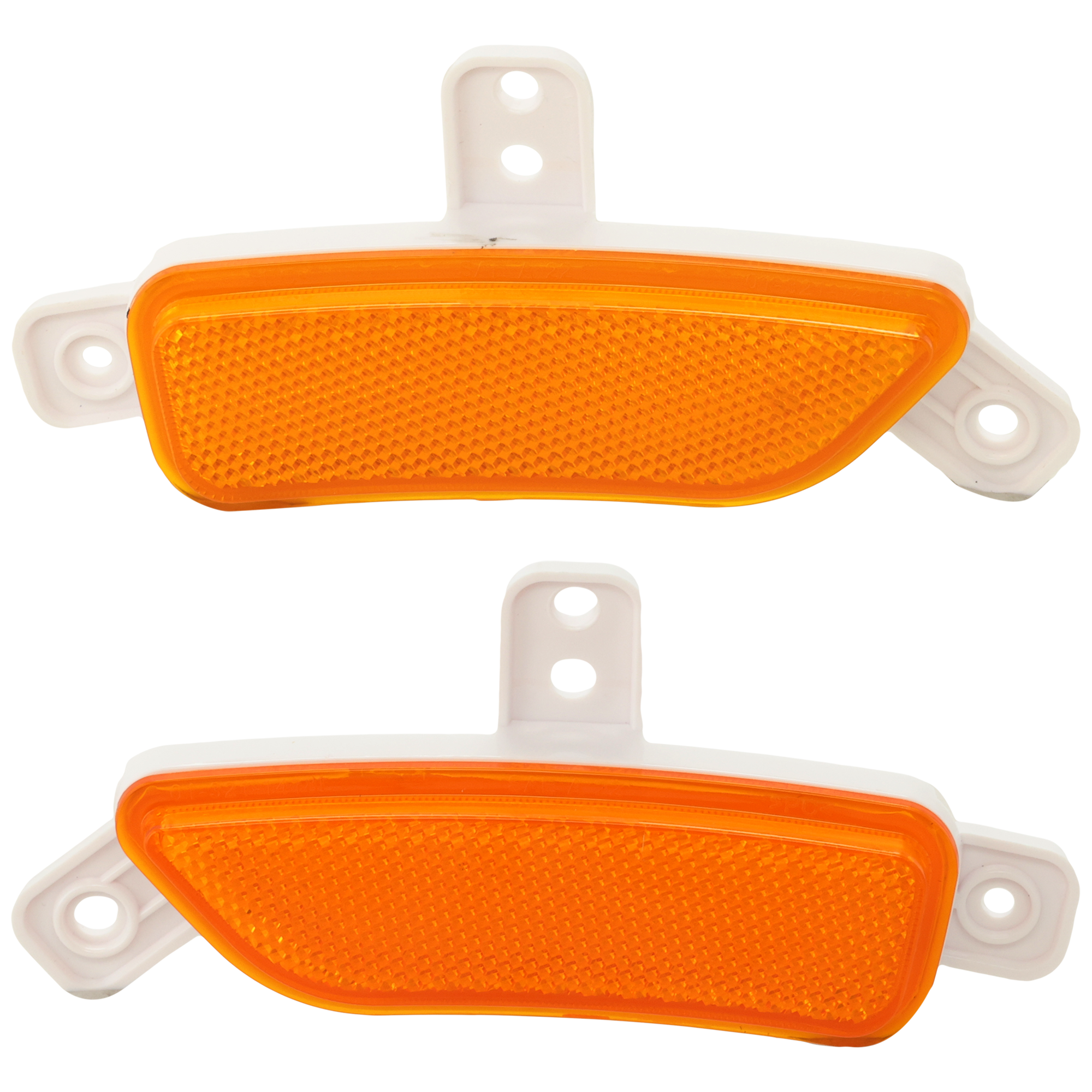 AM KONA 22-23 FRONT BUMPER REFLECTOR RH AND LH Side Reflector Essential Limited Preferred SE SEL Models SKU SET RH11090007U Partslink HY2550120 HY2551120 OEM 92407J9300-92408J9300