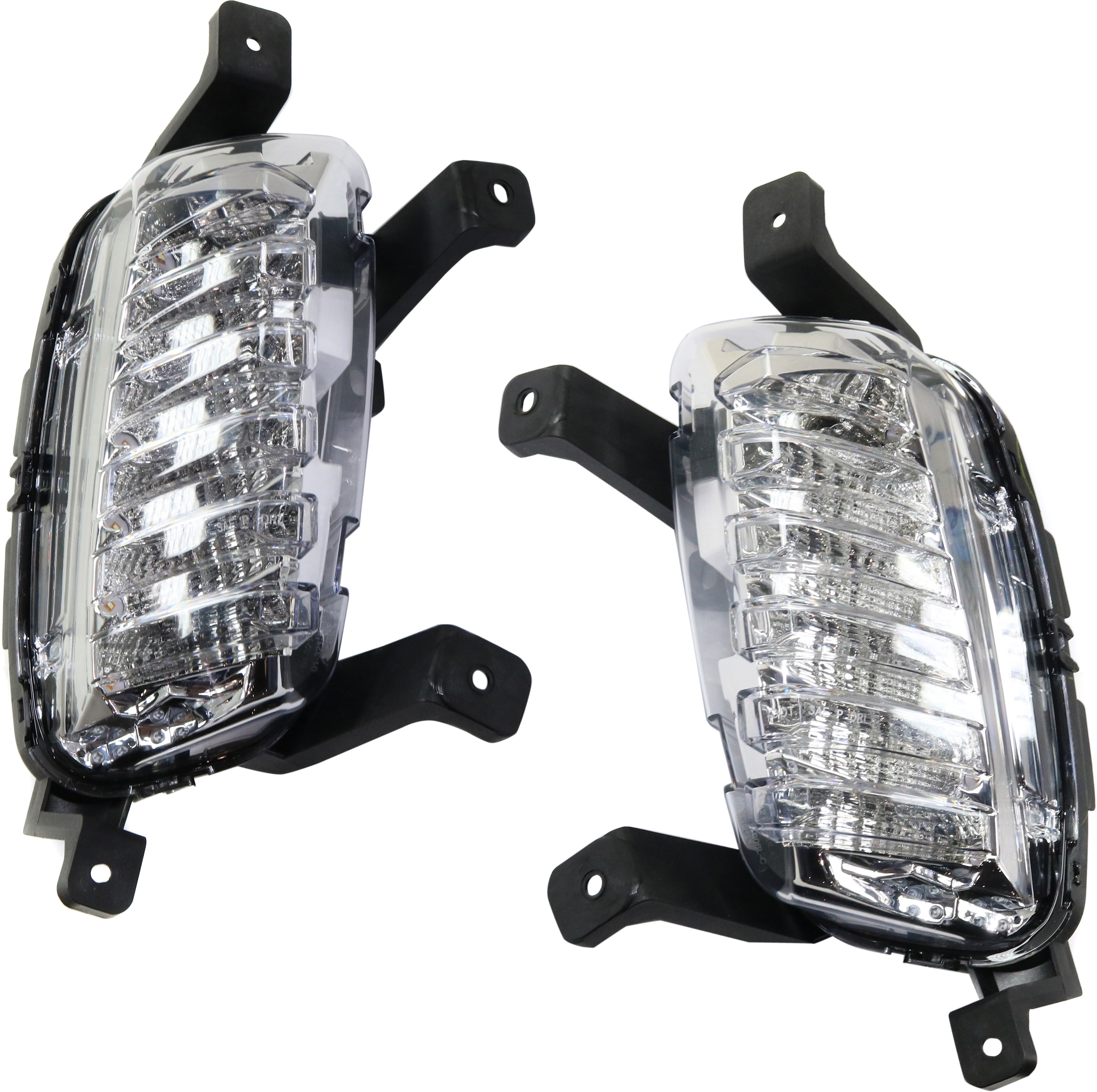 AM SONATA 18-19 DRIVING LAMP RH AND LH Assembly LED Exc. Eco SE Hybrid Models SKU SET RH11150005 Partslink HY2563105 HY2562105 OEM 92208C1600-92207C1600