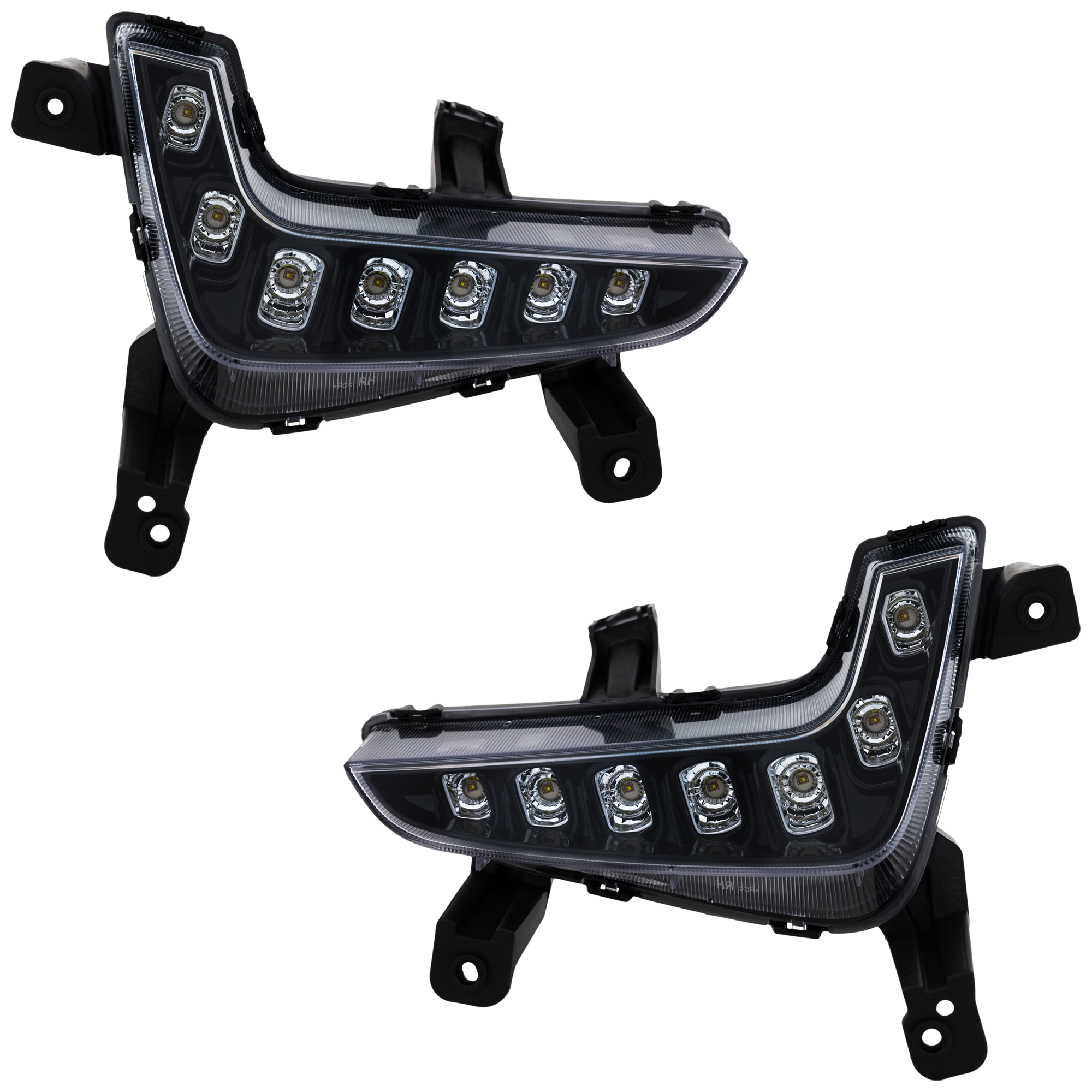 AM IONIQ 17-19 DRIVING LAMP RH AND LH Assembly Hybrid Model SKU SET RH11150015 Partslink HY2563112 HY2562112 OEM 92208G2000-92207G2000