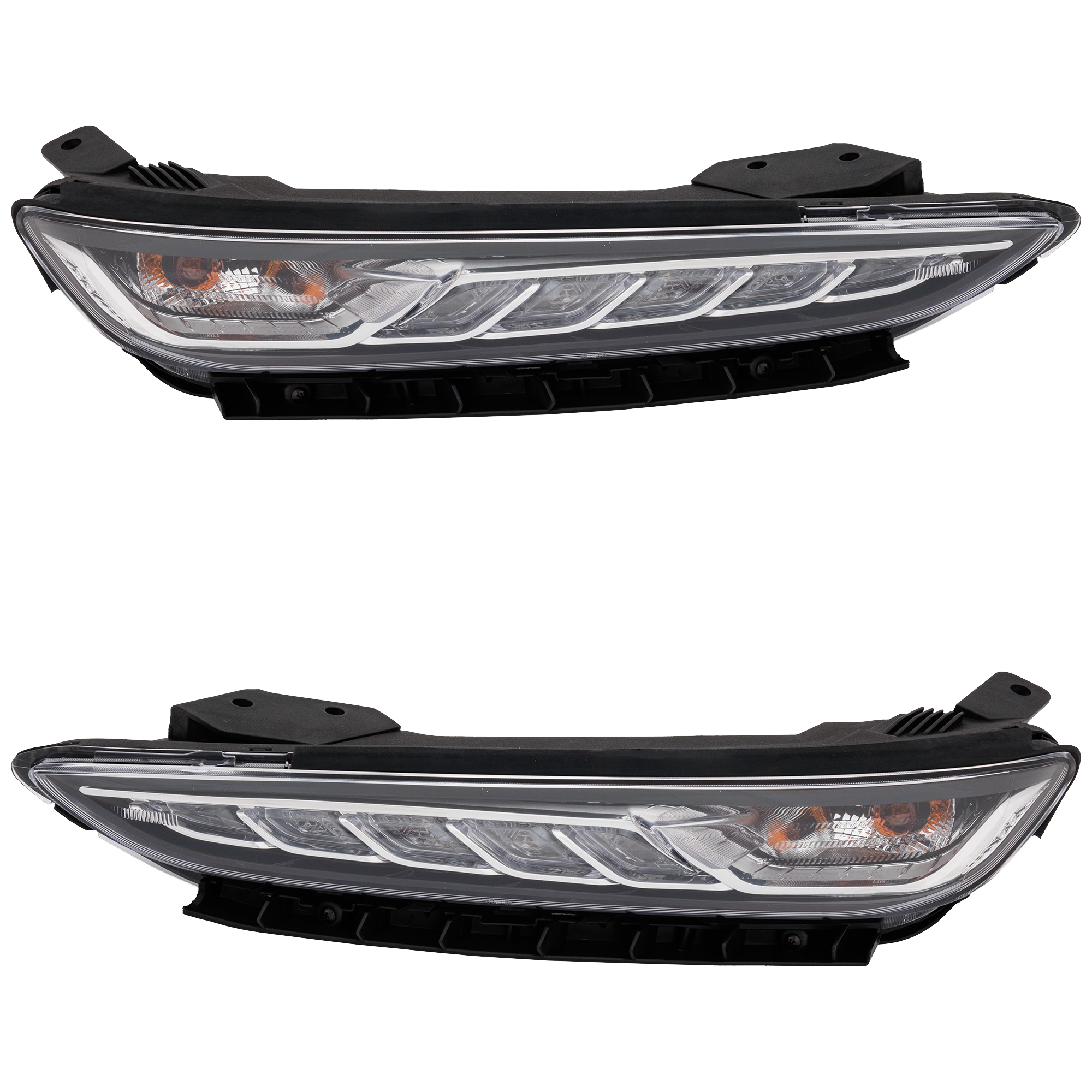 AM KONA 18-21 DRIVING LAMP RH AND LH Assembly LED Daytime Running Light w Adaptive Cornering SKU SET RH11150025A Partslink HY2563110 HY2562110 OEM 92208J9020-92207J9020
