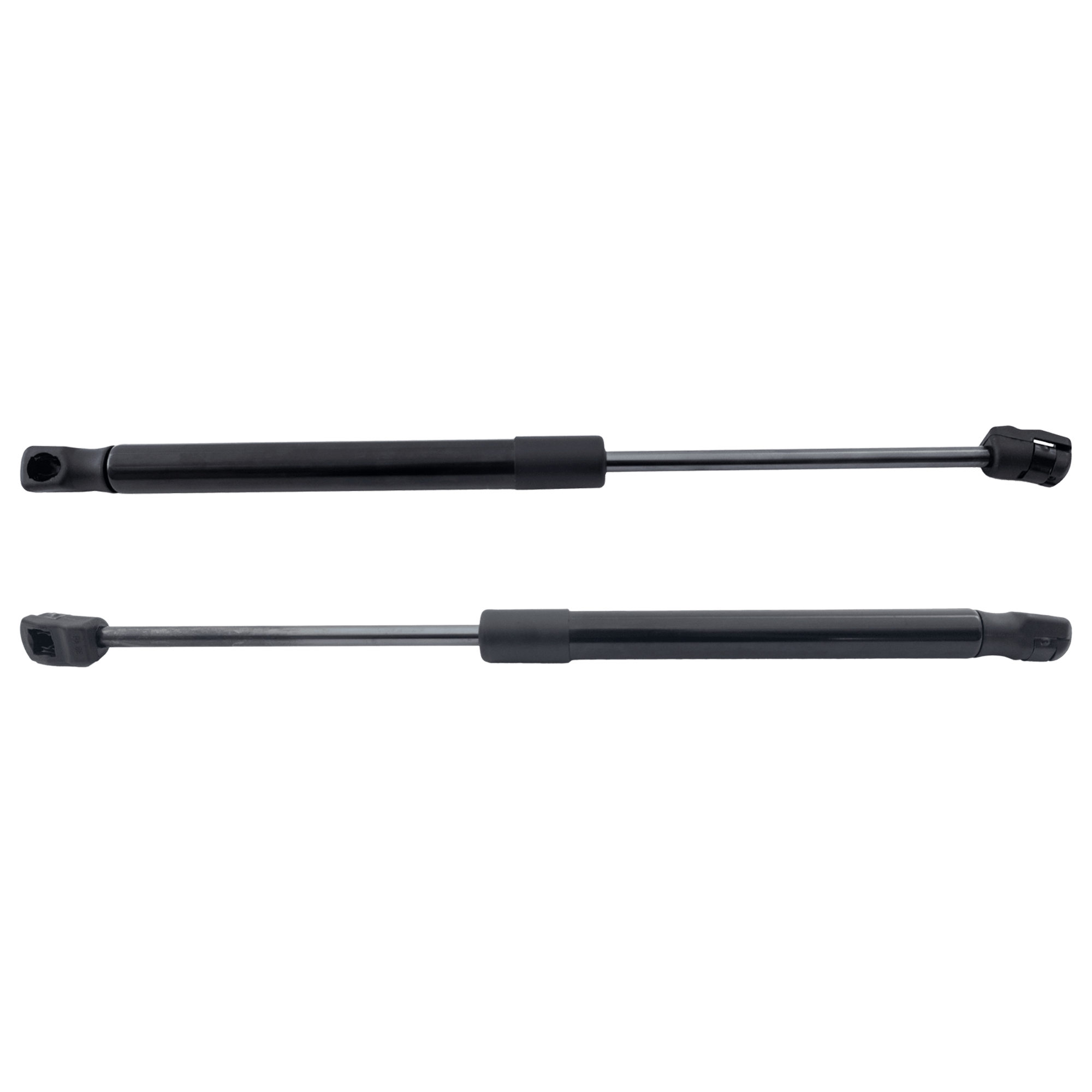 AM SONATA 15-16 HOOD LIFT RH AND LH Hood Support Assembly Black Steel Hybrid Models To 11-18-15 SKU SET RH13130009 Partslink HY1237103 HY1237104 OEM 81161C1000-81171C1000