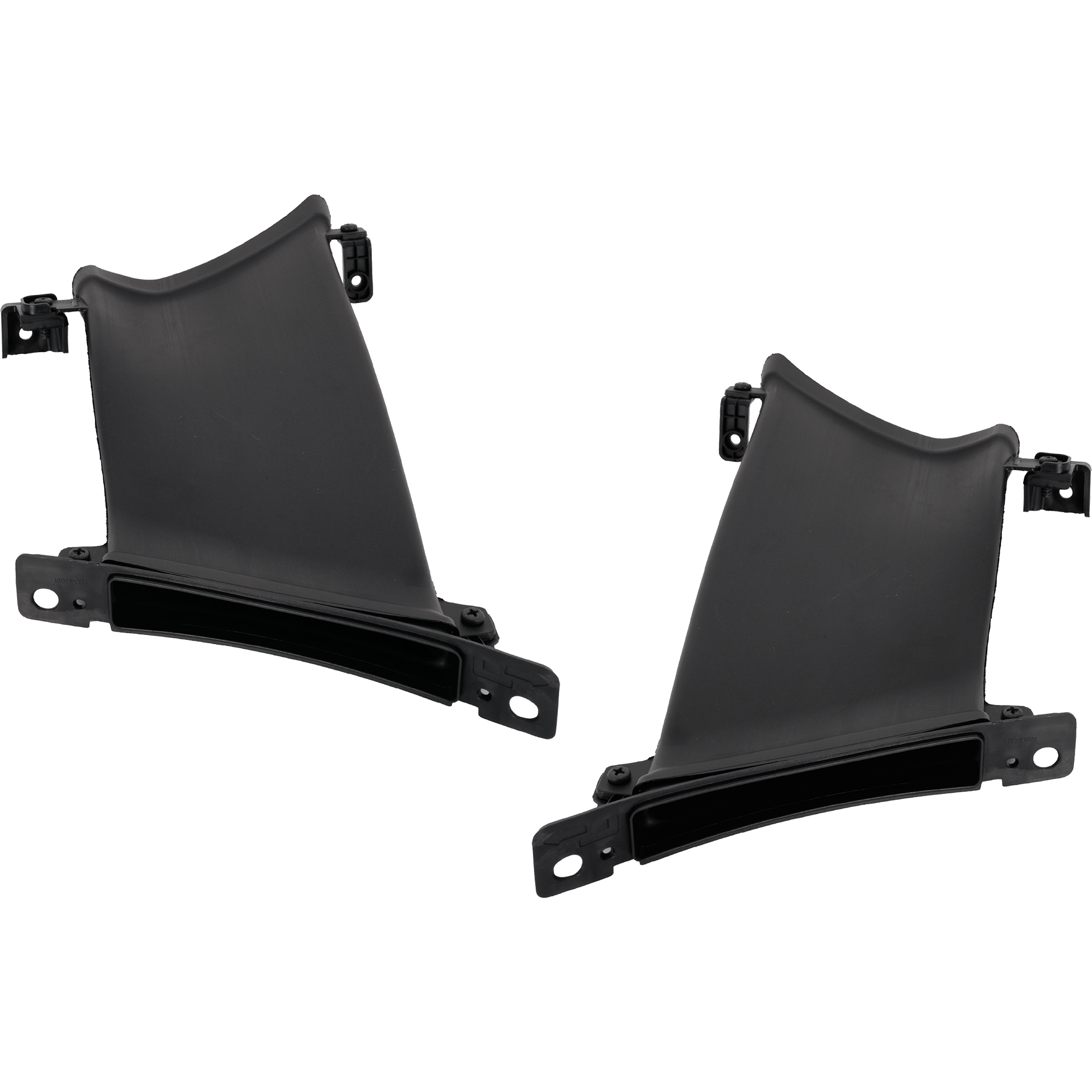 AM SANTA FE SPORT 17-18 FRONT BUMPER AIR INTAKE DUCT RH AND LH SKU SET RH16230011 Partslink HY1038150 HY1039150 OEM 865834Z500-865844Z500
