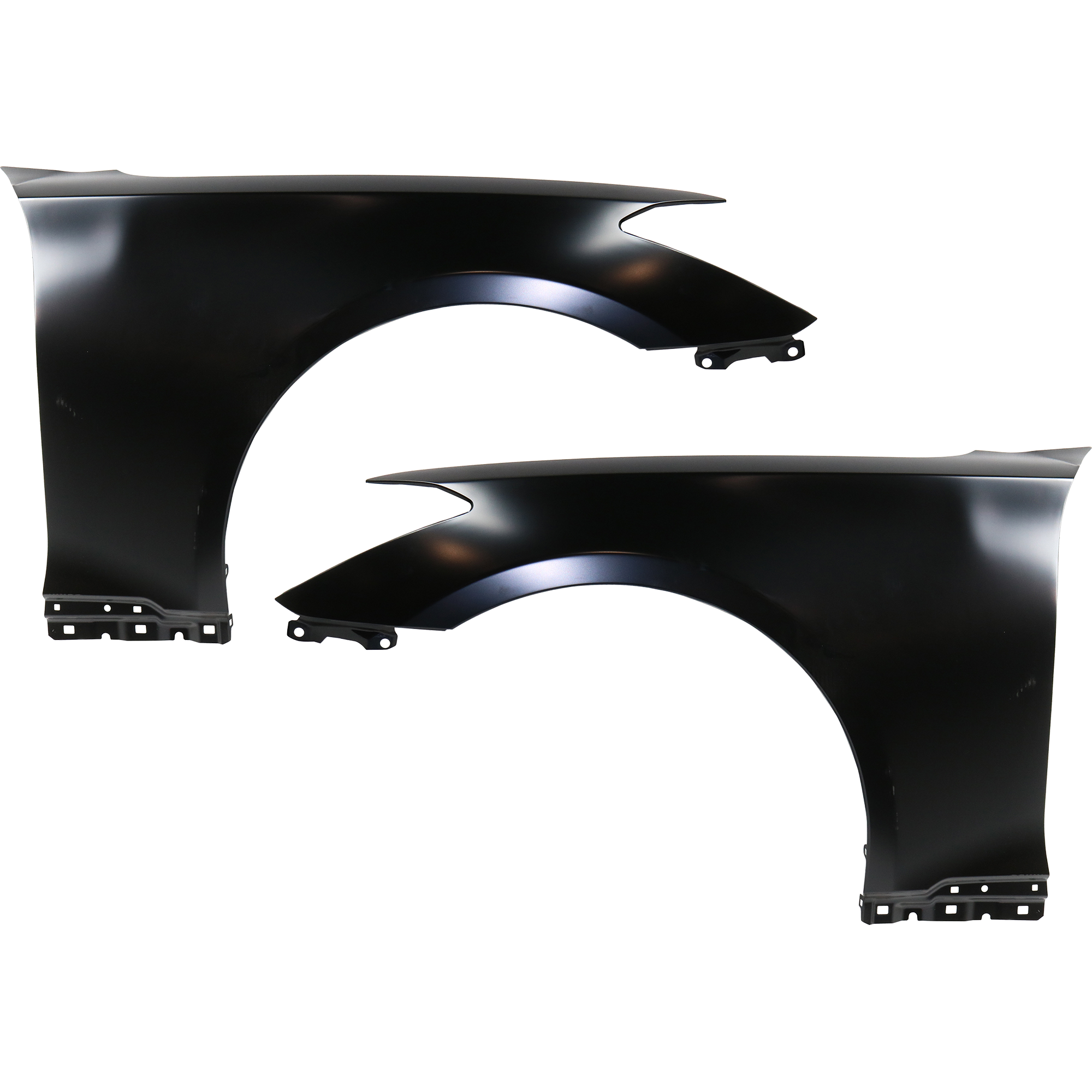 AM GENESIS 15-16 G80-17-20 FRONT FENDER RH AND LH Primed Steel CAPA SKU SET RH22010005Q Partslink HY1240163C HY1241163C OEM 66310B1000-66320B1000