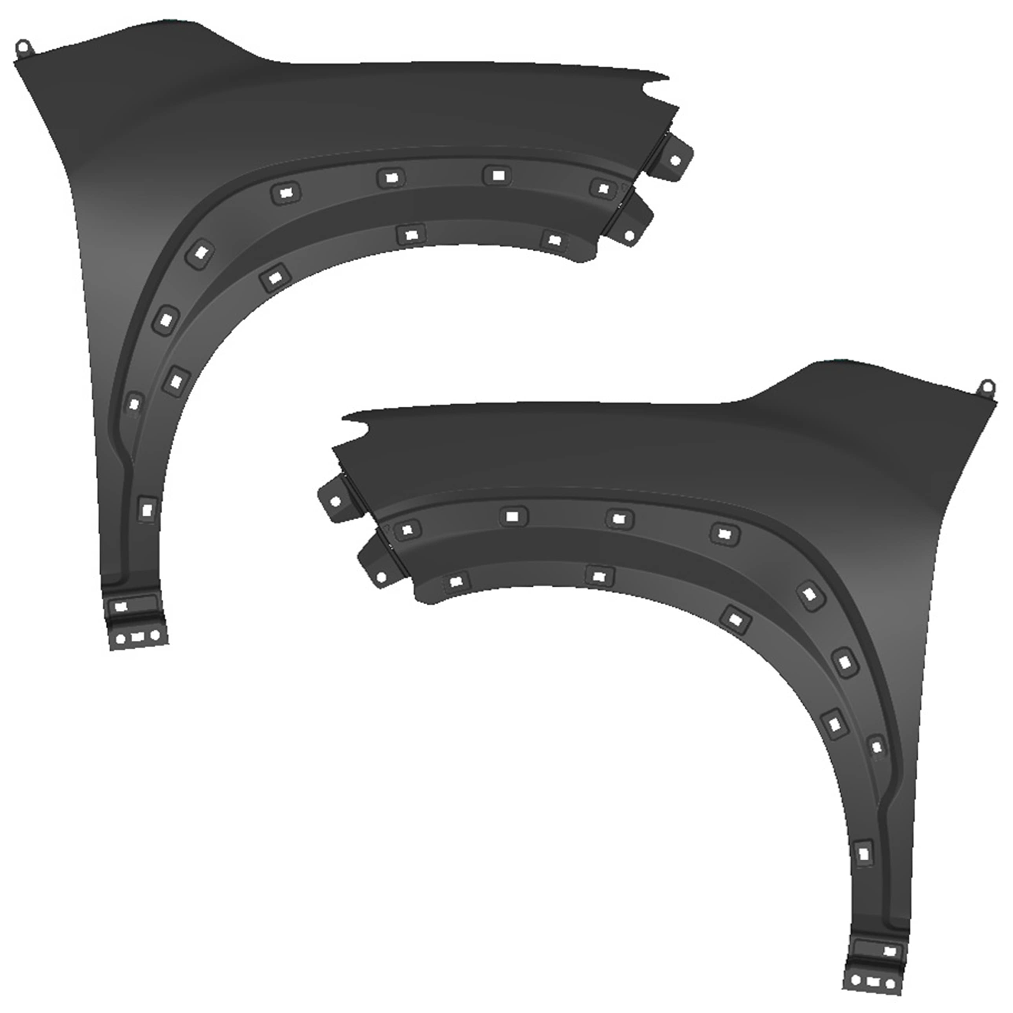AM KONA 18-23 KONA ELECTRIC 19-23 FRONT FENDER RH AND LH SKU SET RH22010027 Partslink HY1241172 HY1240172 OEM 66321J9000-66311J9000