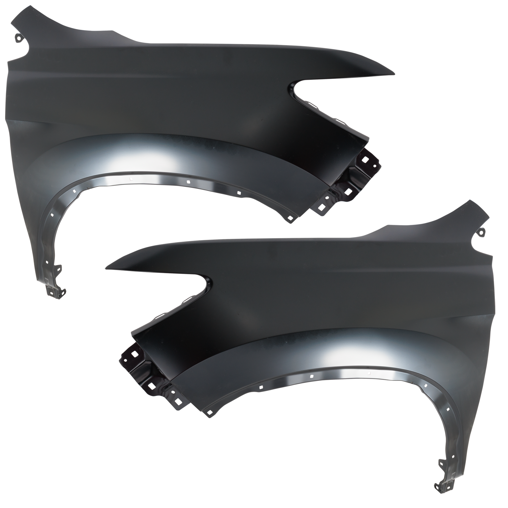 AM RIDGELINE 21-25 PASSPORT 22-25 FRONT FENDER RH AND LH Steel CAPA SKU SET RH22010037Q Partslink HO1241202C HO1240202C OEM 60211T6ZA00ZZ 60261T6ZA00ZZ