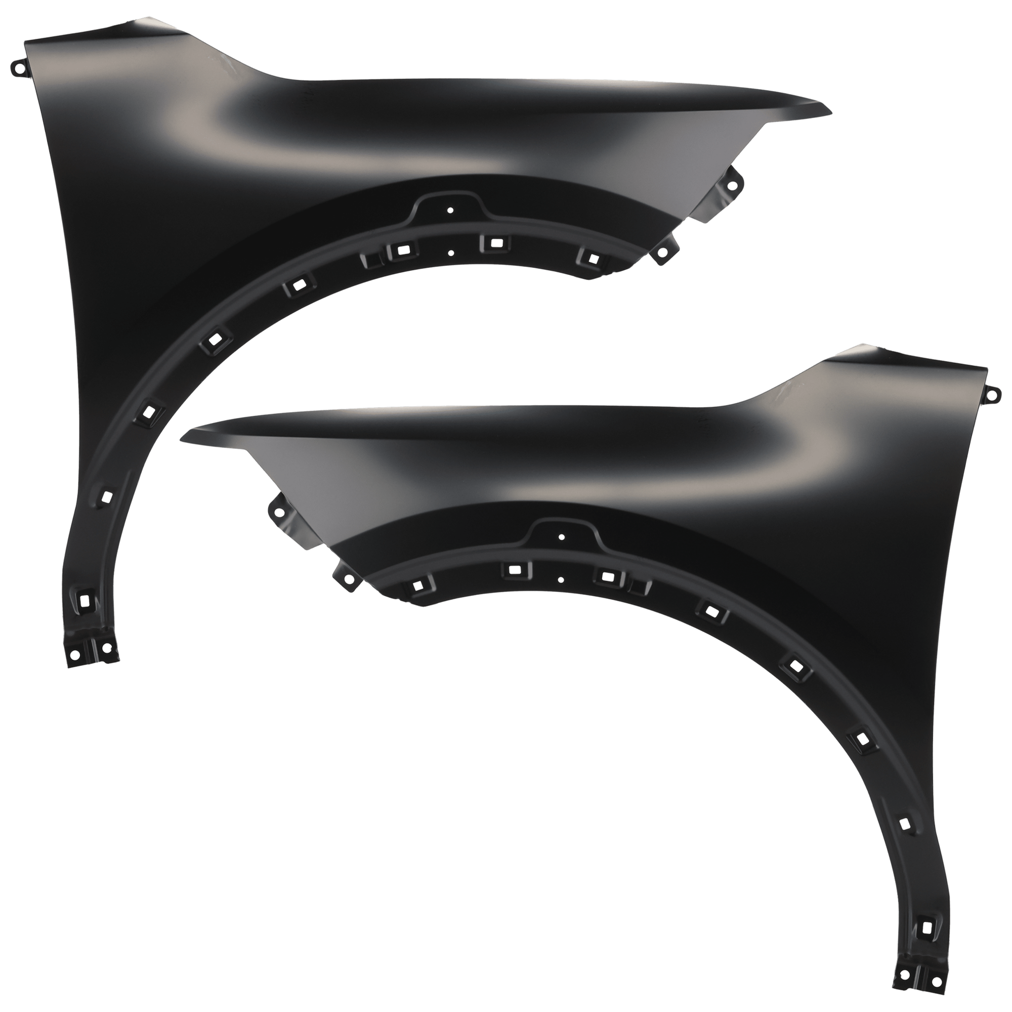 AM SANTA CRUZ 22-24 FRONT FENDER RH AND LH Steel SKU SET RH22010067 Partslink HY1241183 HY1240183 OEM 66321K5000-66311K5000