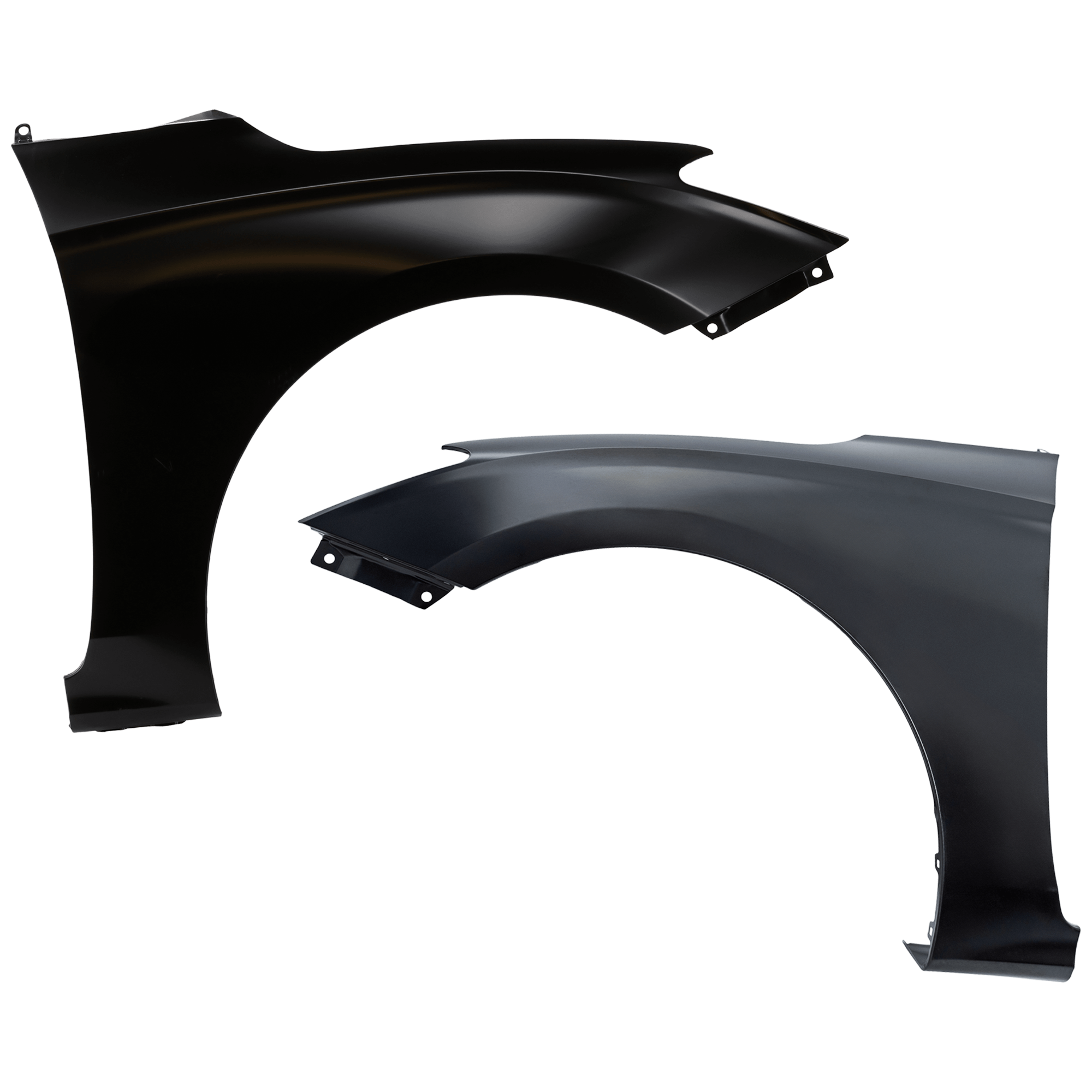 AM VELOSTER 19-21 FRONT FENDER RH AND LH 2.0L Steel w o Fender Flare Holes Primed SKU SET RH22010073 Partslink HY1240174 HY1241174 OEM 66311J3000-66321J3000