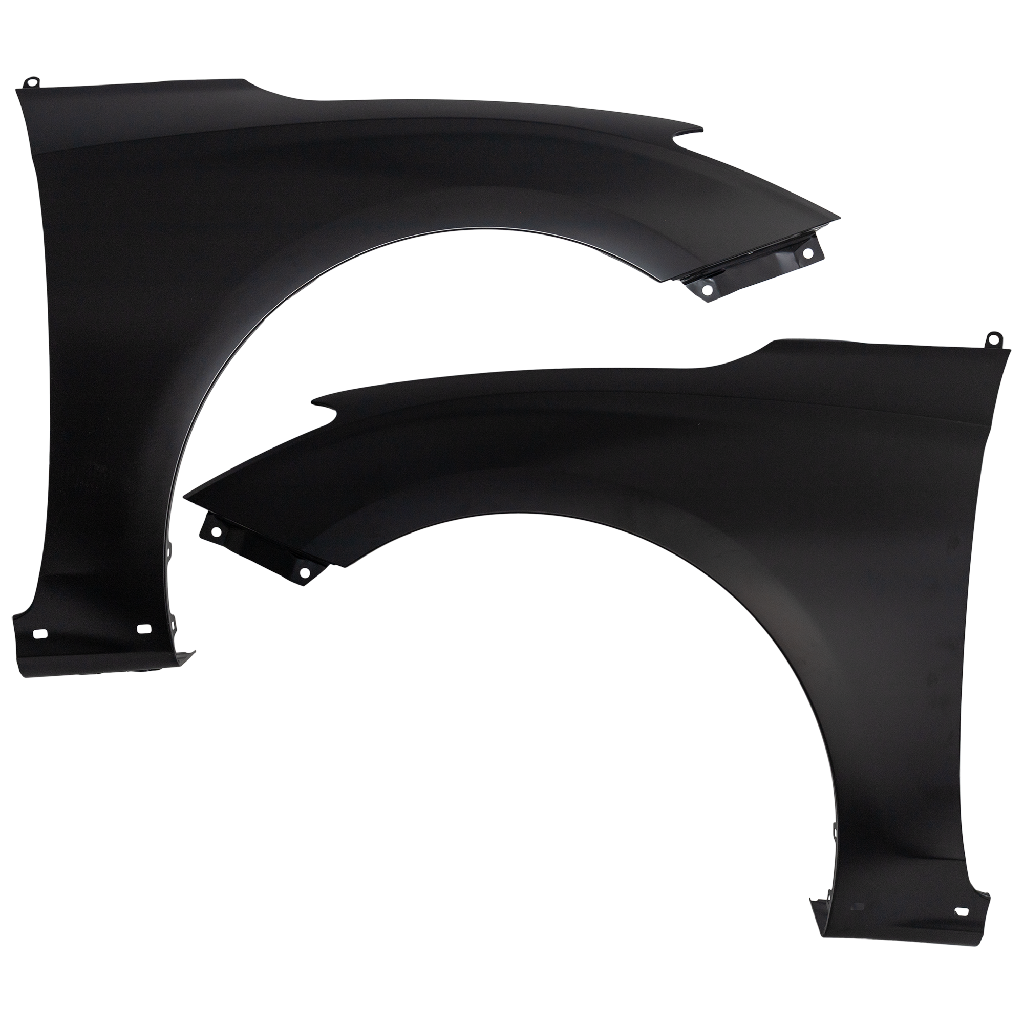 AM VELOSTER 19-21 VELOSTER N 19-22 FRONT FENDER RH AND LH 1.6L Turbo Eng. w Fender Flare Holes Primed SKU SET RH22010075 Partslink HY1240175 HY1241175 OEM 66311J3010-66321J3010