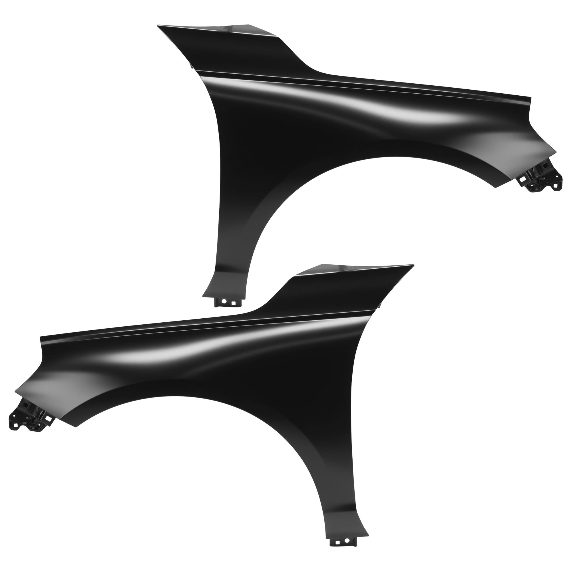 AM ACCORD 23-24 FRONT FENDER RH AND LH Steel Black CAPA SKU SET RH22010083Q Partslink HO1240206C HO1241206C OEM 6021030AA00ZZ 6026030AA00ZZ