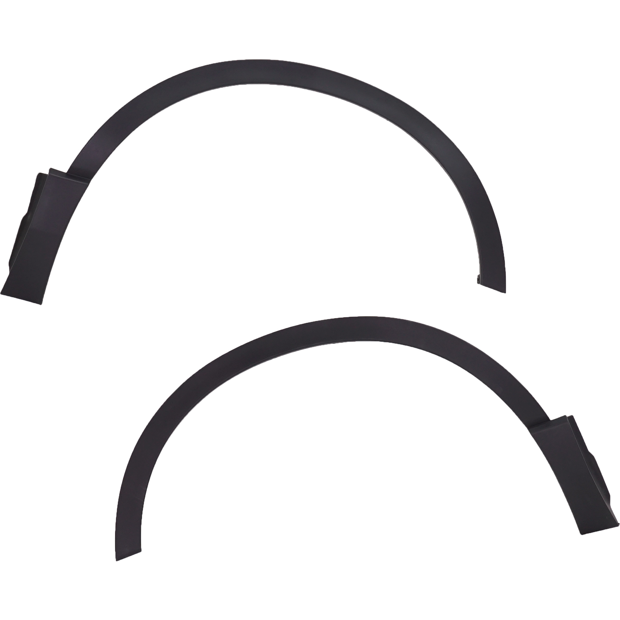 AM CR V 17-22 FRONT WHEEL OPENING MOLDING RH AND LH Textured Black Non Hybrid North America Built Vehicle Hybrid Models SKU SET RH22130007 Partslink HO1290108 HO1291108 OEM 74115TLAA02-74165TLAA02