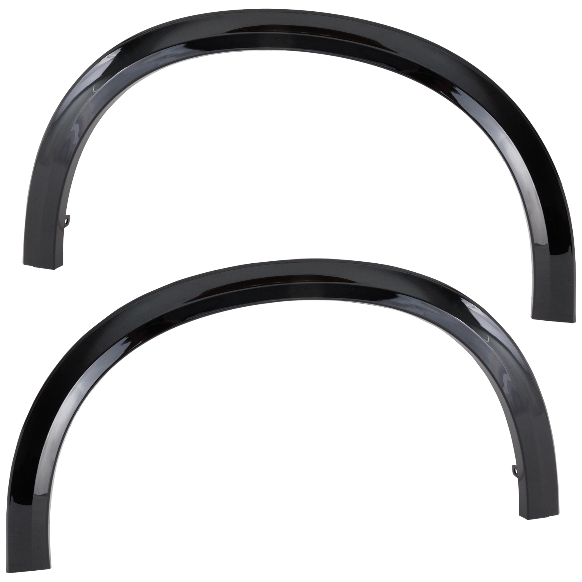 AM HR V 19-22 FRONT WHEEL OPENING MOLDING RH AND LH OE Style Gloss Black Sport Model CAPA SKU SET RH22130009Q Partslink HO1291110C HO1290110C OEM 74107T7WA11-74157T7WA11