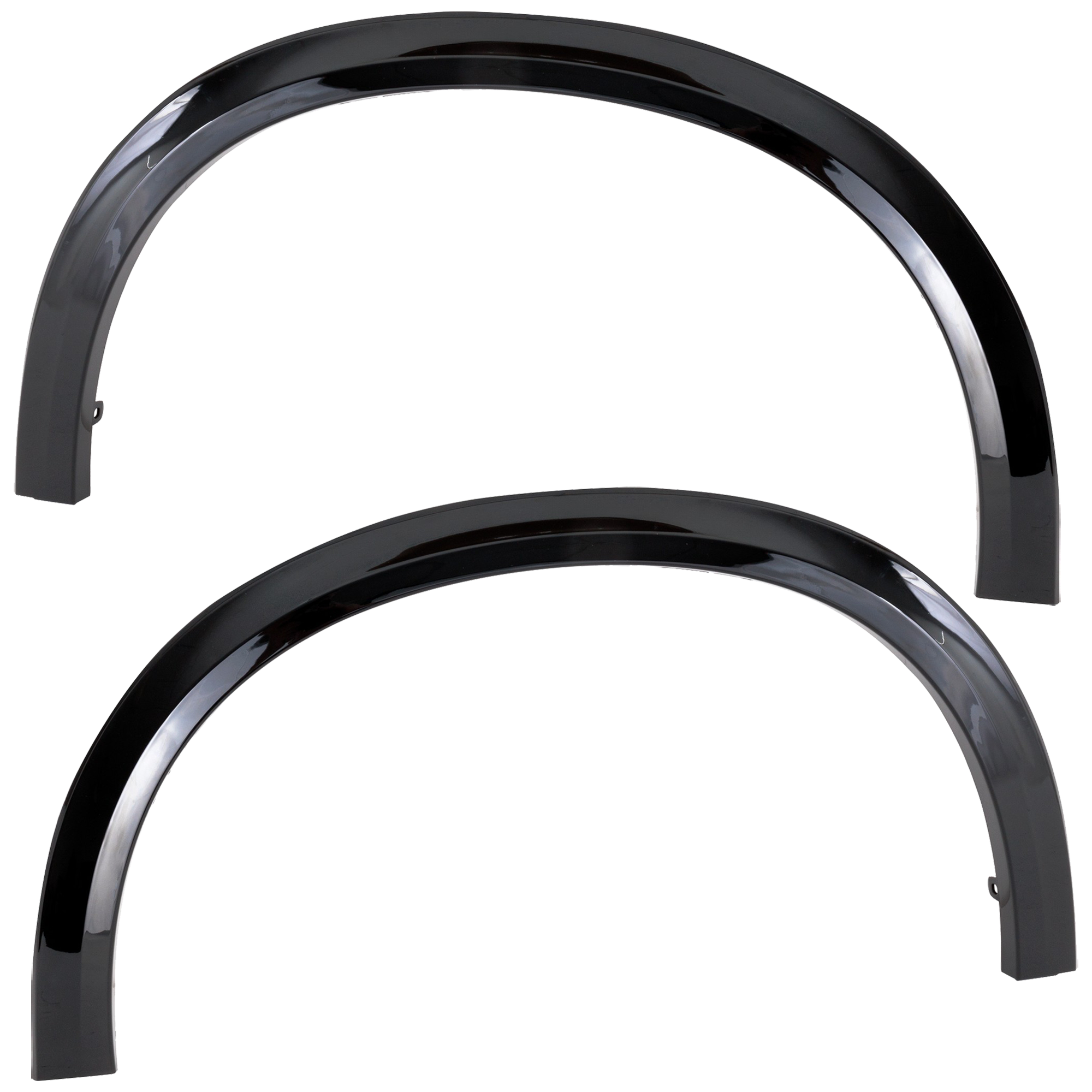 AM HR V 19-22 FRONT WHEEL OPENING MOLDING RH AND LH OE Style Gloss Black Sport Model SKU SET RH22130009 Partslink HO1291110 HO1290110 OEM 74107T7WA11-74157T7WA11