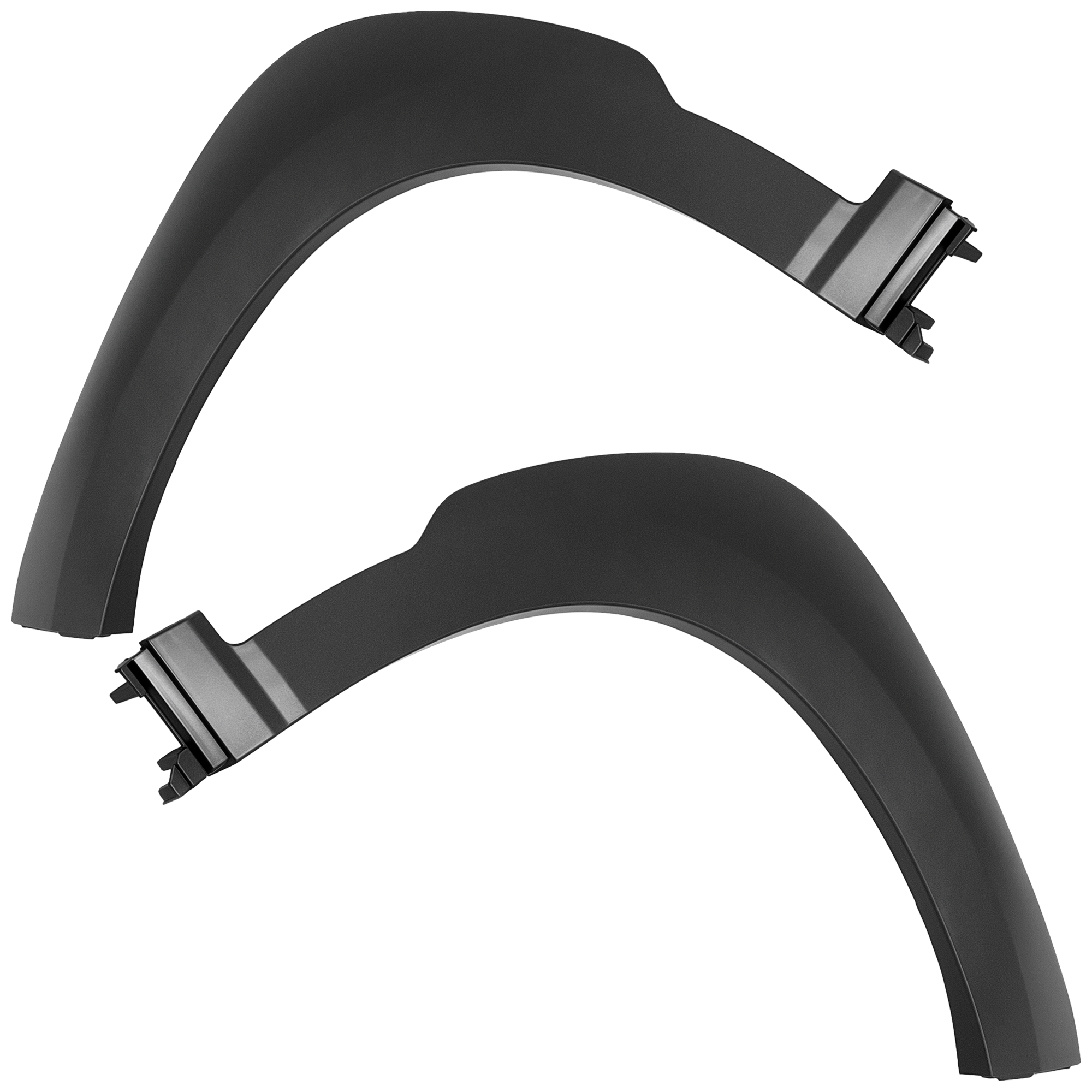 AM KONA 18-21 KONA ELECTRIC 19-21 FRONT WHEEL OPENING MOLDING RH AND LH Assembly Primed Black Limited Night Trend Ultimate Models SKU SET RH22130019 Partslink HY1290105 HY1291105 OEM 87711J9500PGY 87712J9500PGY