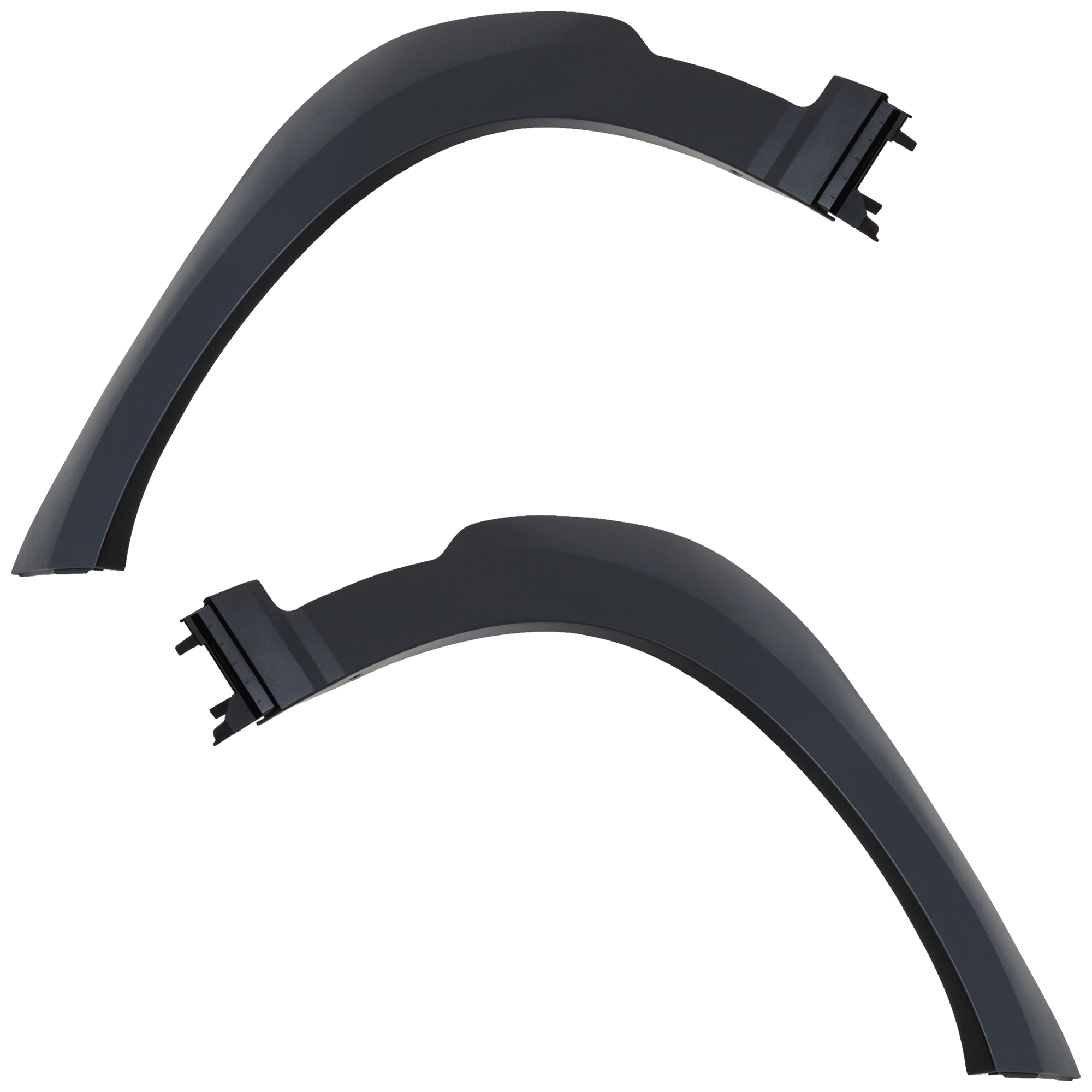 AM KONA 18-21 FRONT WHEEL OPENING MOLDING RH AND LH Textured Black Essential Luxury Preferred SE SEL Models SKU SET RH22130021 Partslink HY1290104 HY1291104 OEM 87711J9000-87712J9000