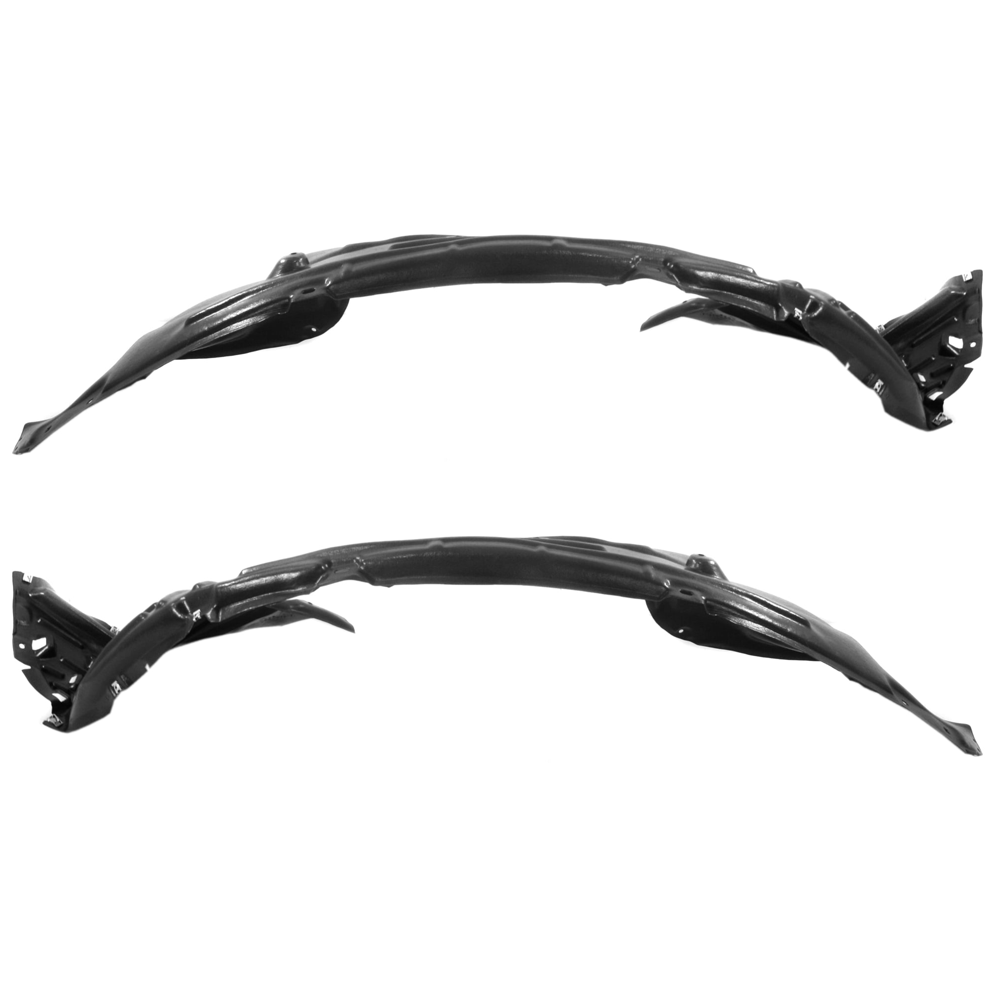 AM PILOT 16-18 RIDGELINE 17-18 FRONT FENDER LINER RH AND LH Plastic Vacuum Form CAPA SKU SET RH22210001Q Partslink HO1248162C OEM 74101TG7A00-74151TG7A00