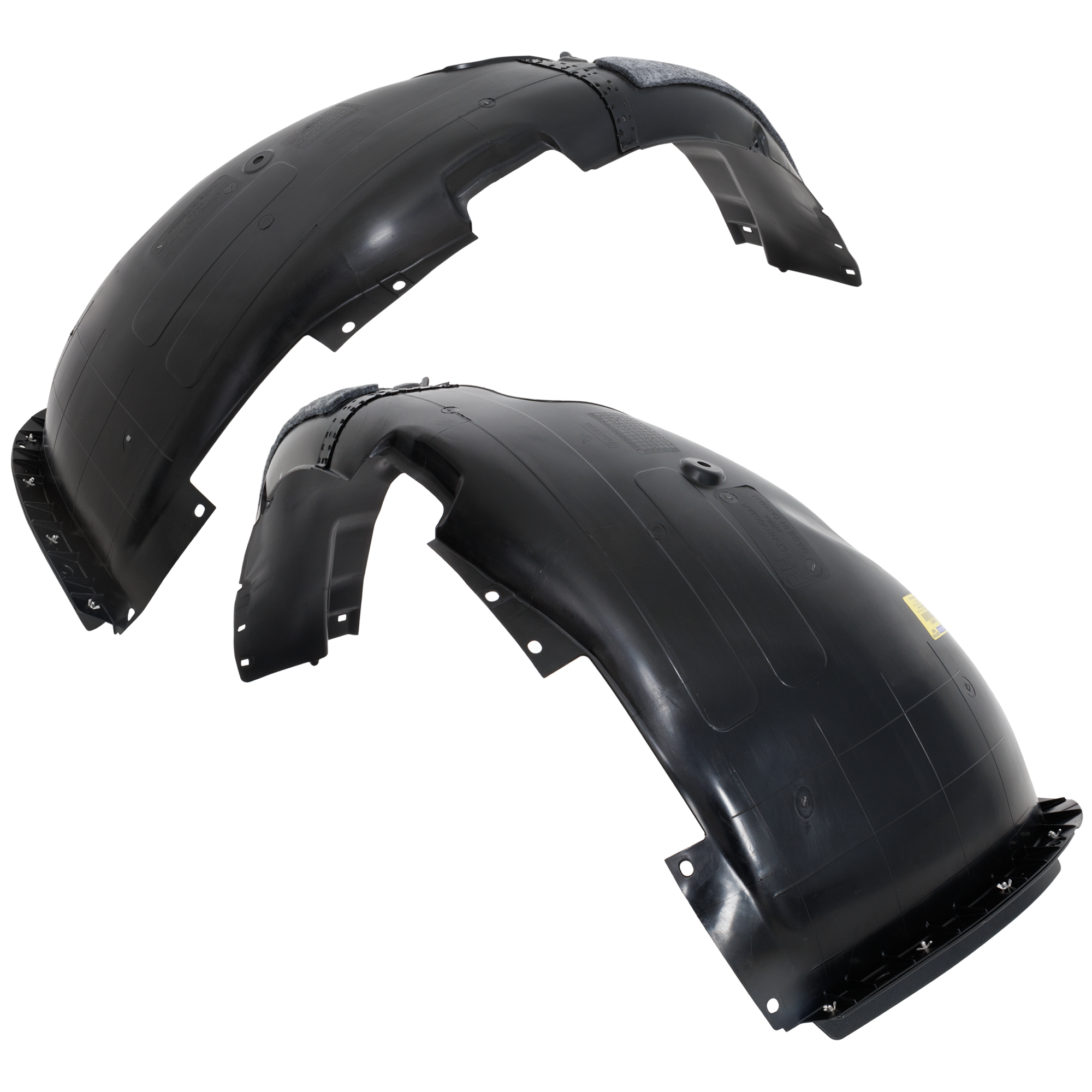AM ELANTRA 17-18 FRONT FENDER LINER RH AND LH USA Built Vehicle CAPA SKU SET RH22210007Q Partslink HY1249161C HY1249159C HY1248161C OEM 86812F3000-86811F3000