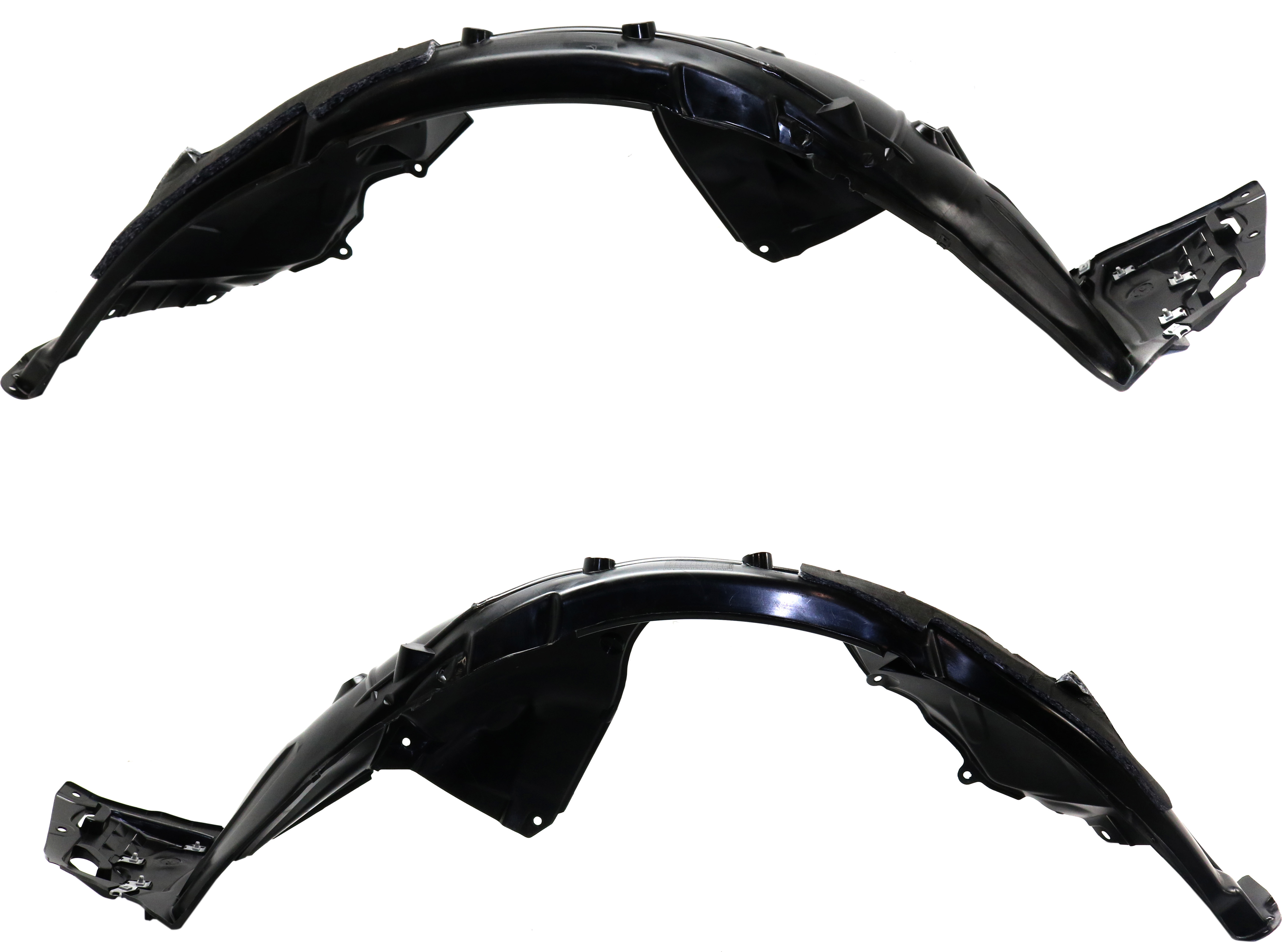 AM CIVIC 16-18 FRONT FENDER LINER RH AND LH Touring Model Coupe North America Built Sedan SKU SET RH22210011 Partslink HO1248161 HO1249161 OEM 74151TBAA10-74101TBAA10