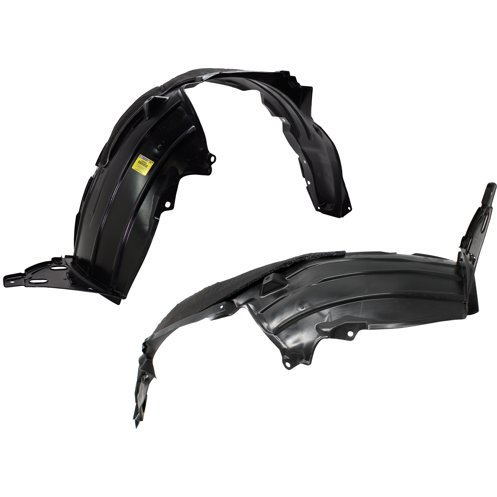 AM CR V 17-22 FRONT FENDER LINER RH AND LH Exc. Hybrid Model CAPA SKU SET RH22210015Q Partslink HO1248170C HO1249170C OEM 74150TLAA00-74100TLAA00