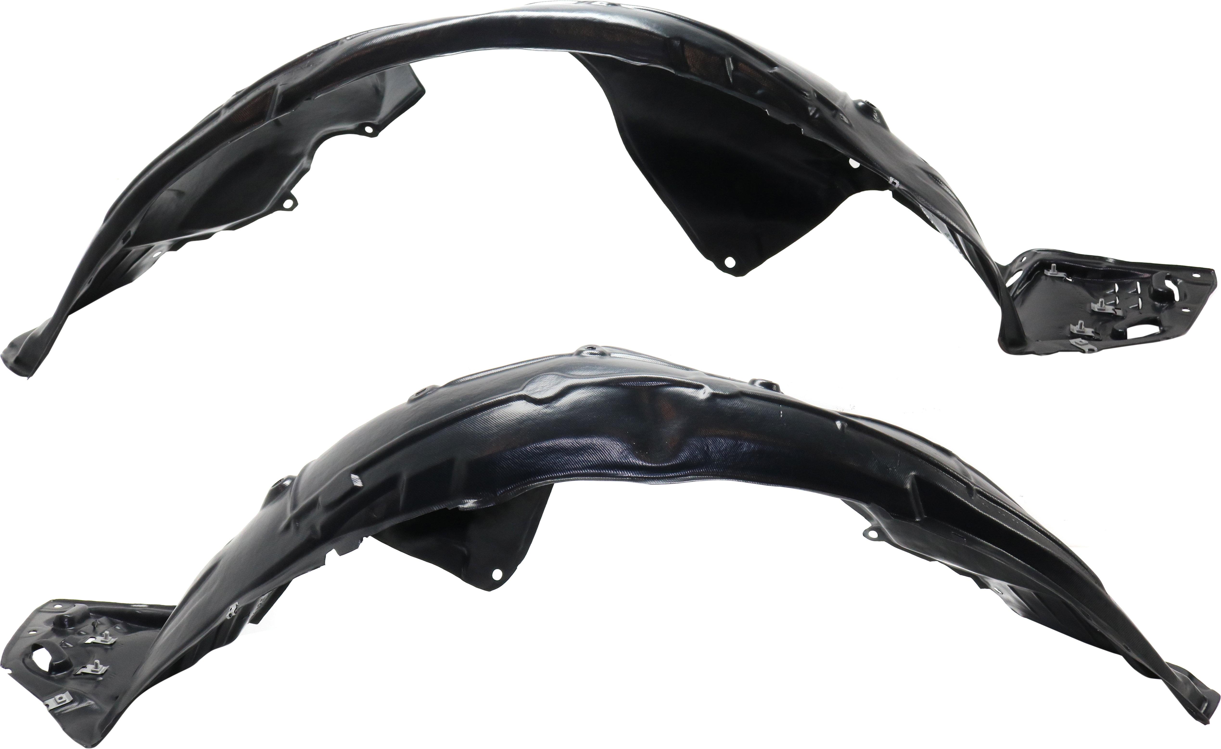 AM CIVIC 17-19 FRONT FENDER LINER RH AND LH Plastic Vacuum Form LX Model Hatchback SKU SET RH22210041 Partslink HO1248176 HO1249176 OEM 74151TGGA00 PFM 74101TGGA00 PF