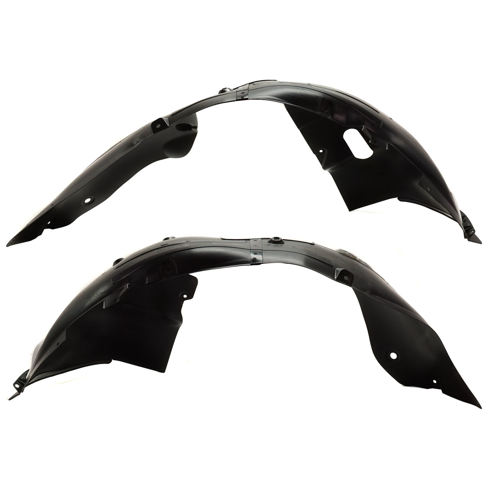 AM SANTA FE 19-20 FRONT FENDER LINER RH AND LH Plastic Injection Form CAPA SKU SET RH22210065Q Partslink HY1248172C HY1249172C OEM 86811S2000-86812S2000