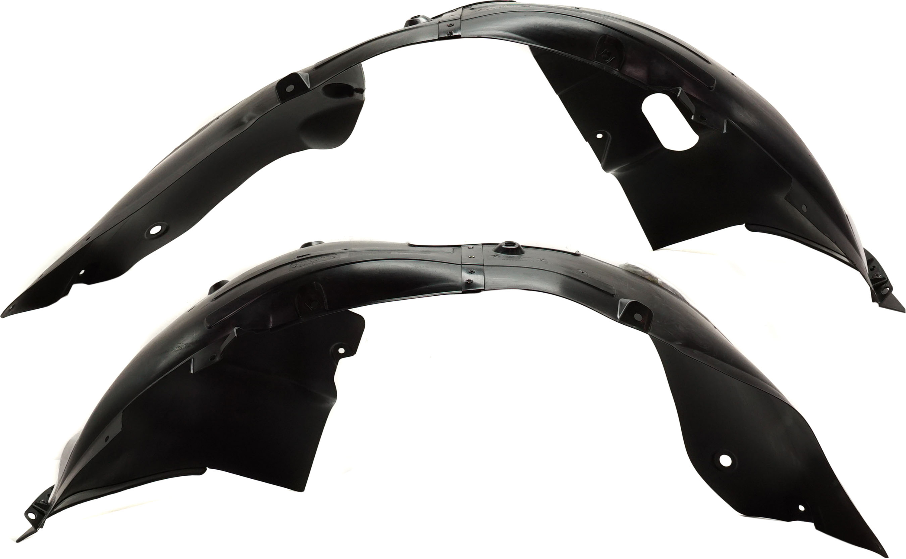 AM SANTA FE 19-20 FRONT FENDER LINER RH AND LH Plastic Injection Form SKU SET RH22210065 Partslink HY1248172 HY1249172 OEM 86811S2000-86812S2000