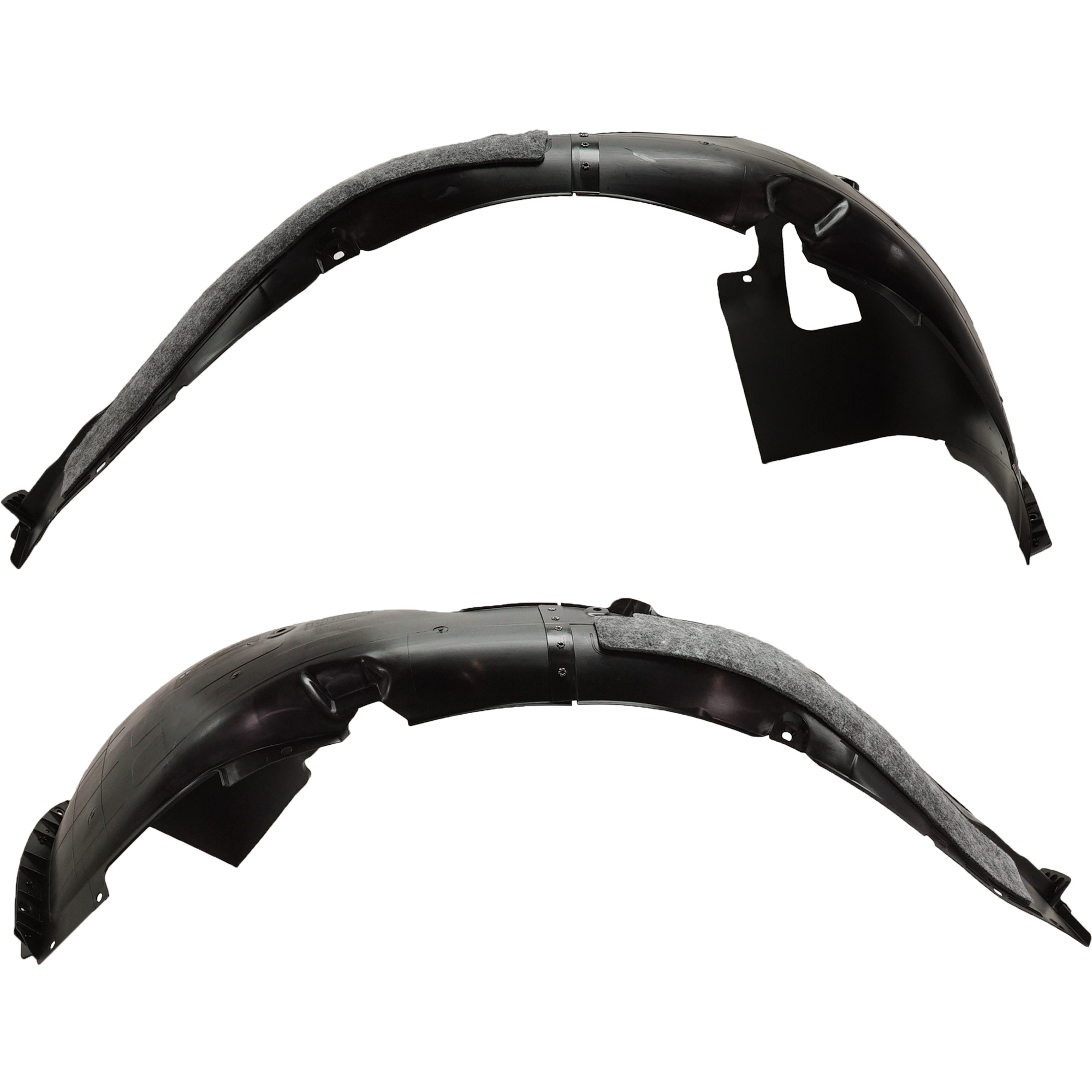 AM ELANTRA 19-20 FRONT FENDER LINER RH AND LH USA Built Vehicle Vacuum Form SKU SET RH22210071 Partslink HY1249177 HY1248177 OEM 86812F3500-86811F3500