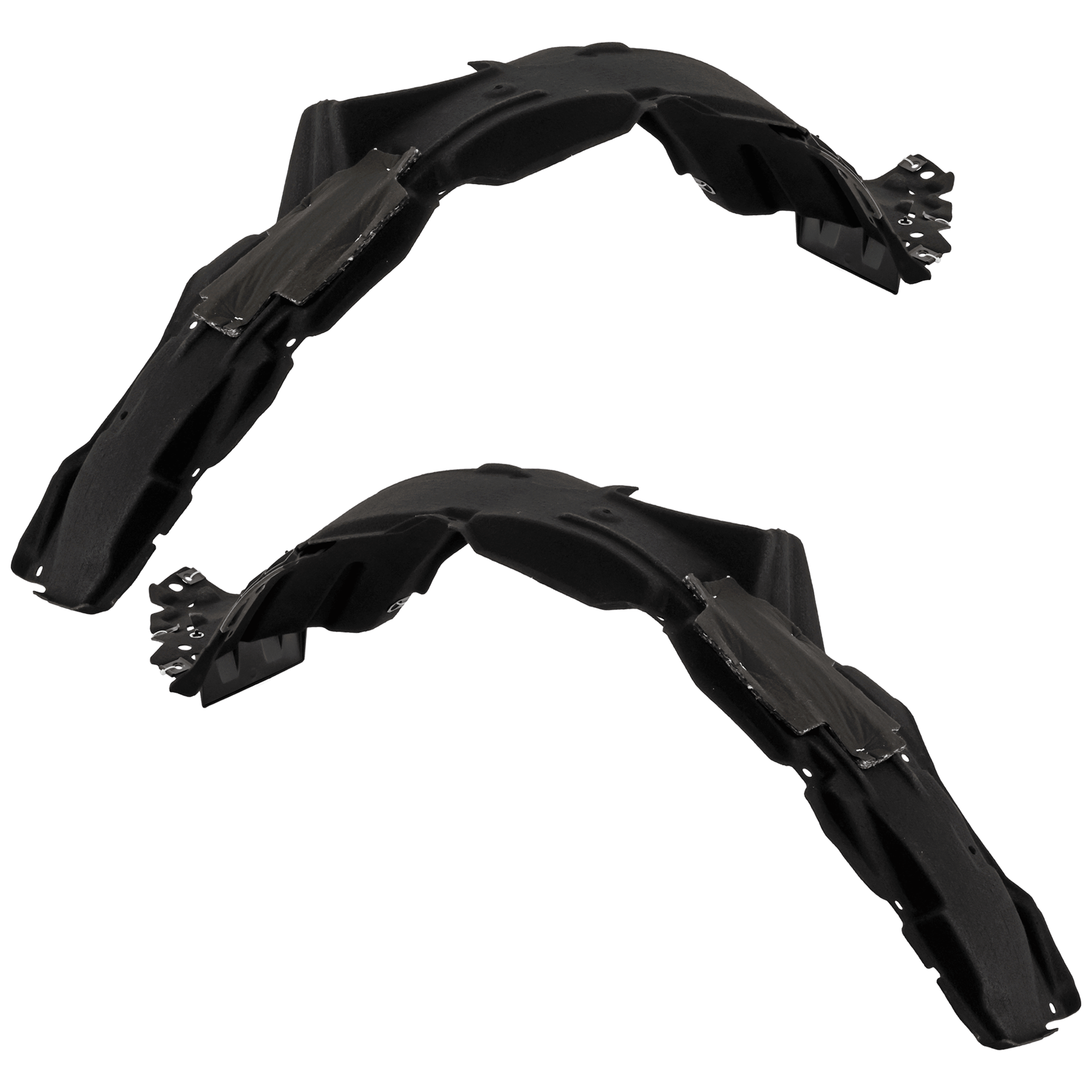 AM HR V 19-22 FRONT FENDER LINER RH AND LH Sport Model Plastic Thermo Form CAPA SKU SET RH22210075Q Partslink HO1249189C HO1248189C OEM 74100T7WA50-74150T7WA50
