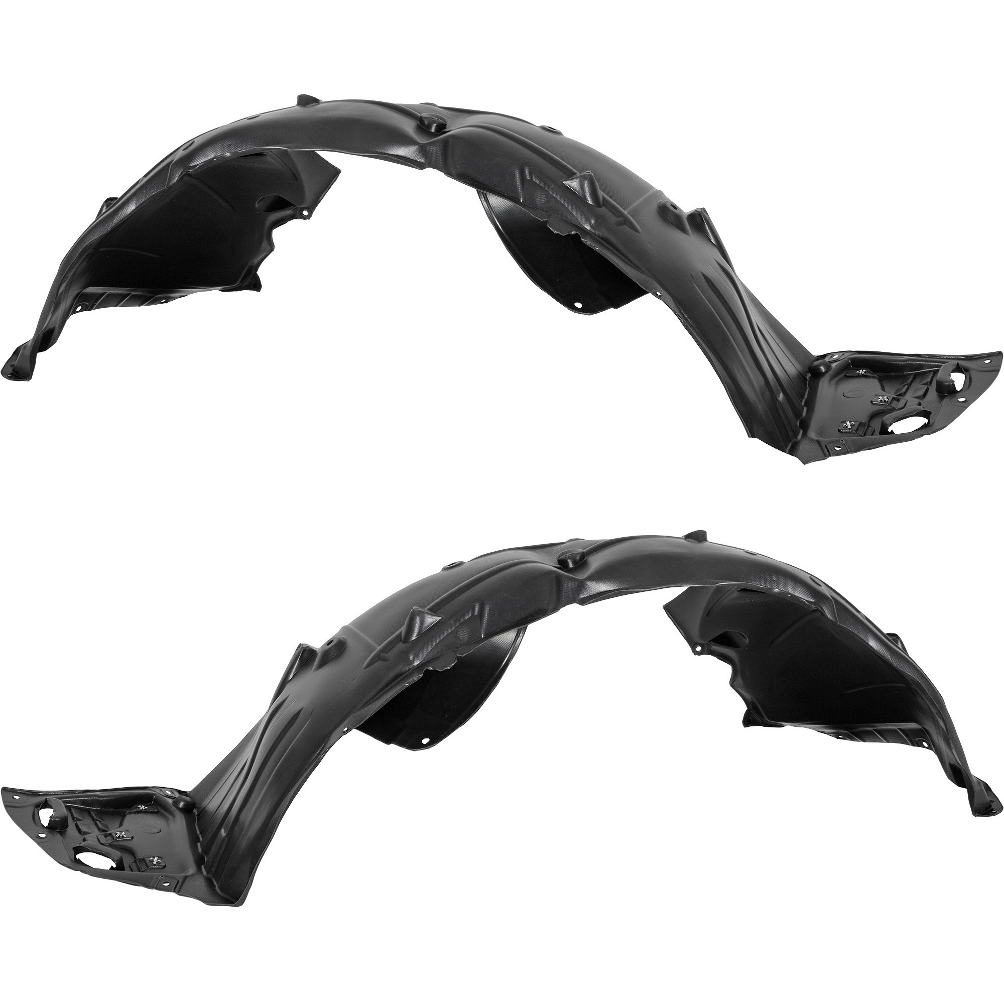 AM CIVIC 18-20 FRONT FENDER LINER RH AND LH Injection Form w Plastic Pad EX EX L Models Sedan Japan Built Vehicle SKU SET RH22210087 Partslink HO1249184 HO1248184 OEM 74101TEGA00-74151TEGA00