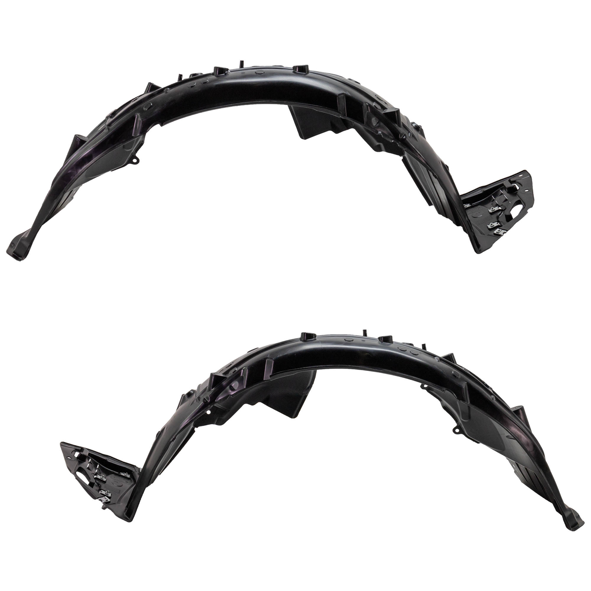AM CIVIC 19-20 FRONT FENDER LINER RH AND LH w Plastic Pad Si Model Coupe Sedan North America Built SKU SET RH22210089 Partslink HO1249187 HO1248187 OEM 74101TBFA00-74151TBFA00