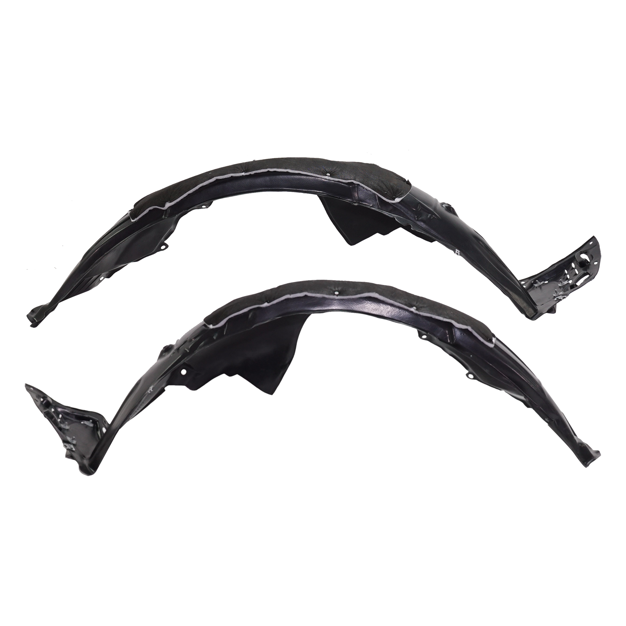 AM CIVIC 20-21 FRONT FENDER LINER RH AND LH Assembly Polyethylene Plastic Sport Sport Touring Models Hatchback SKU SET RH22210095 Partslink HO1249194 HO1248194 OEM 74101TGGA70 PFM 74151TGGA70 PF