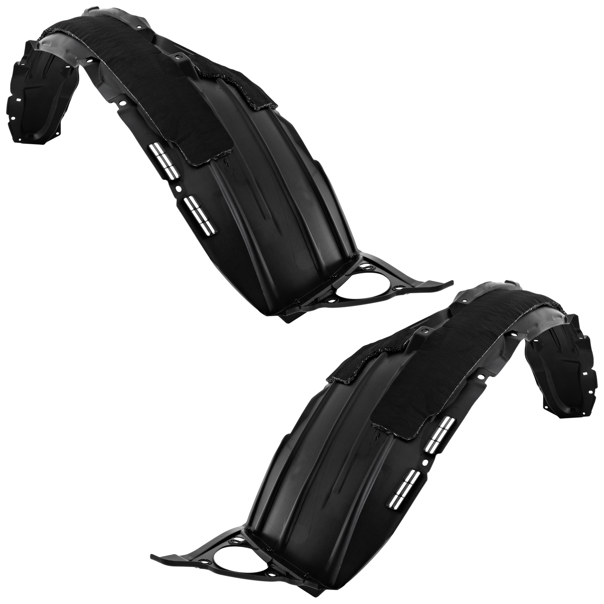 AM CR V 20-22 FRONT FENDER LINER RH AND LH Plastic Injection Form w Insulation Foam Hybrid Model CAPA SKU SET RH22210111Q Partslink HO1248199C HO1249199C OEM 74100TPGA00-74150TPGA00