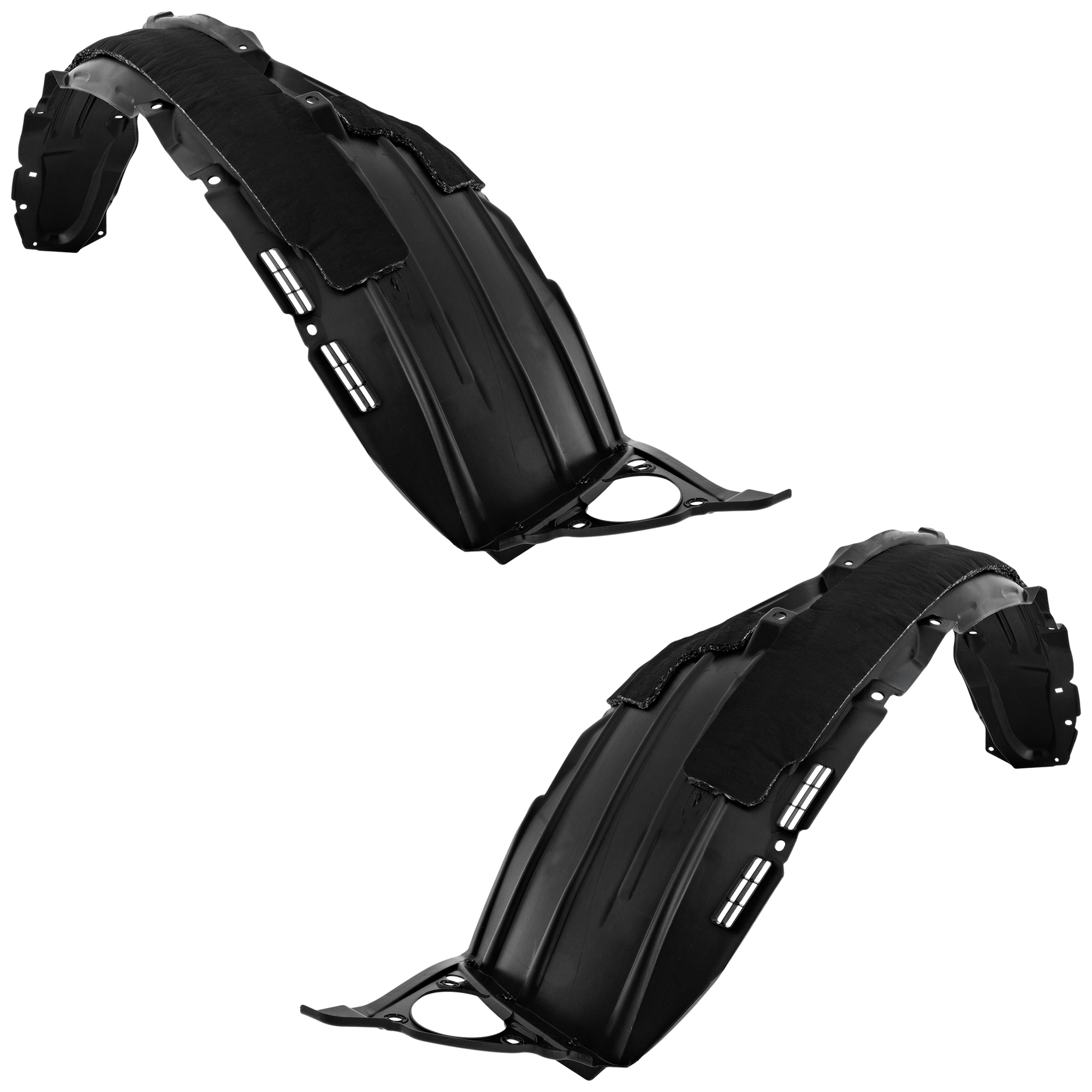 AM CR V 20-22 FRONT FENDER LINER RH AND LH Plastic Injection Form w Insulation Foam Hybrid Model SKU SET RH22210111 Partslink HO1248199 HO1249199 OEM 74100TPGA00-74150TPGA00