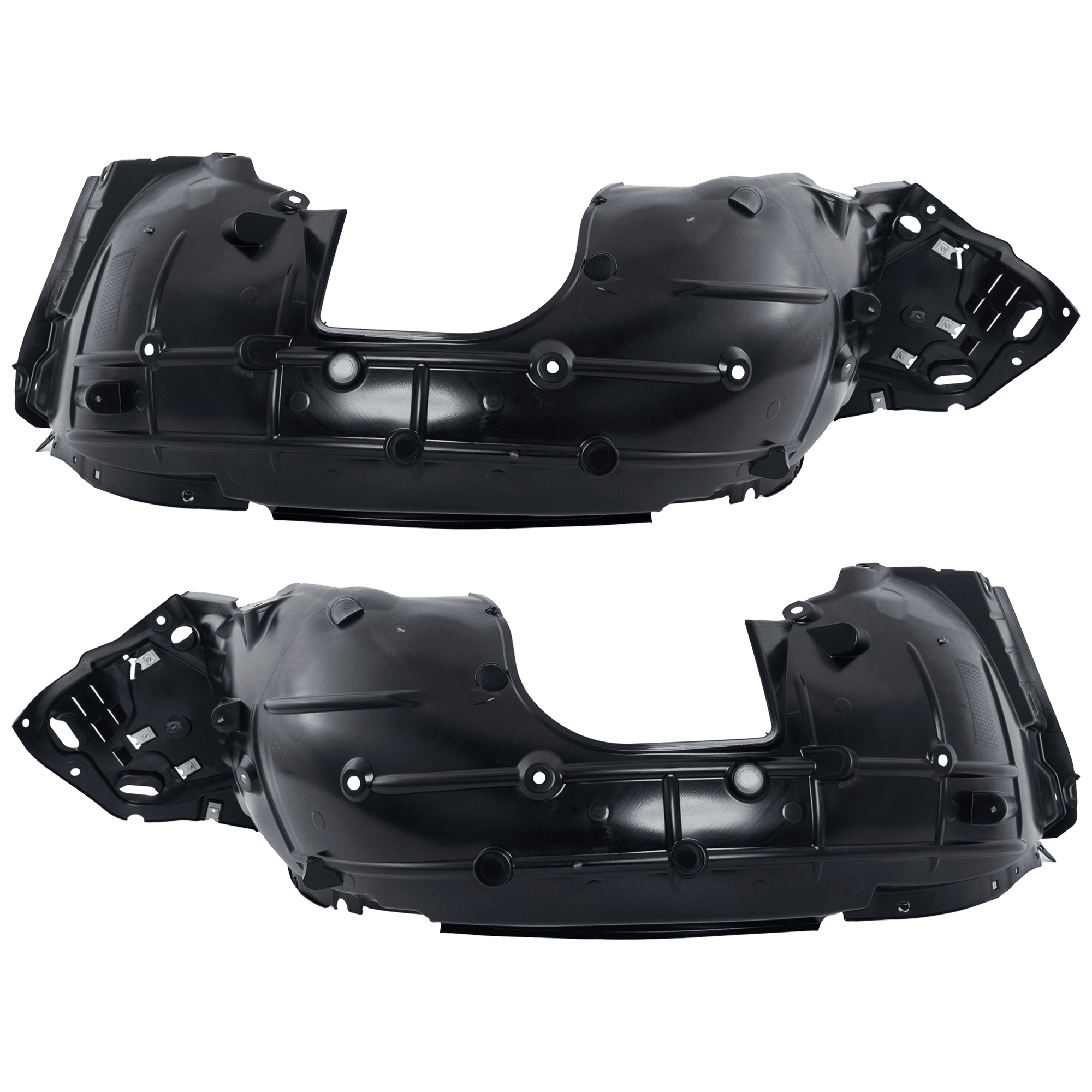 AM CIVIC 17-19 FRONT FENDER LINER RH AND LH Injection Form Sport Sport Touring Models Hatchback SKU SET RH22210117 Partslink HO1249205 HO1248205 OEM 74101TGGA50-74151TGGA50