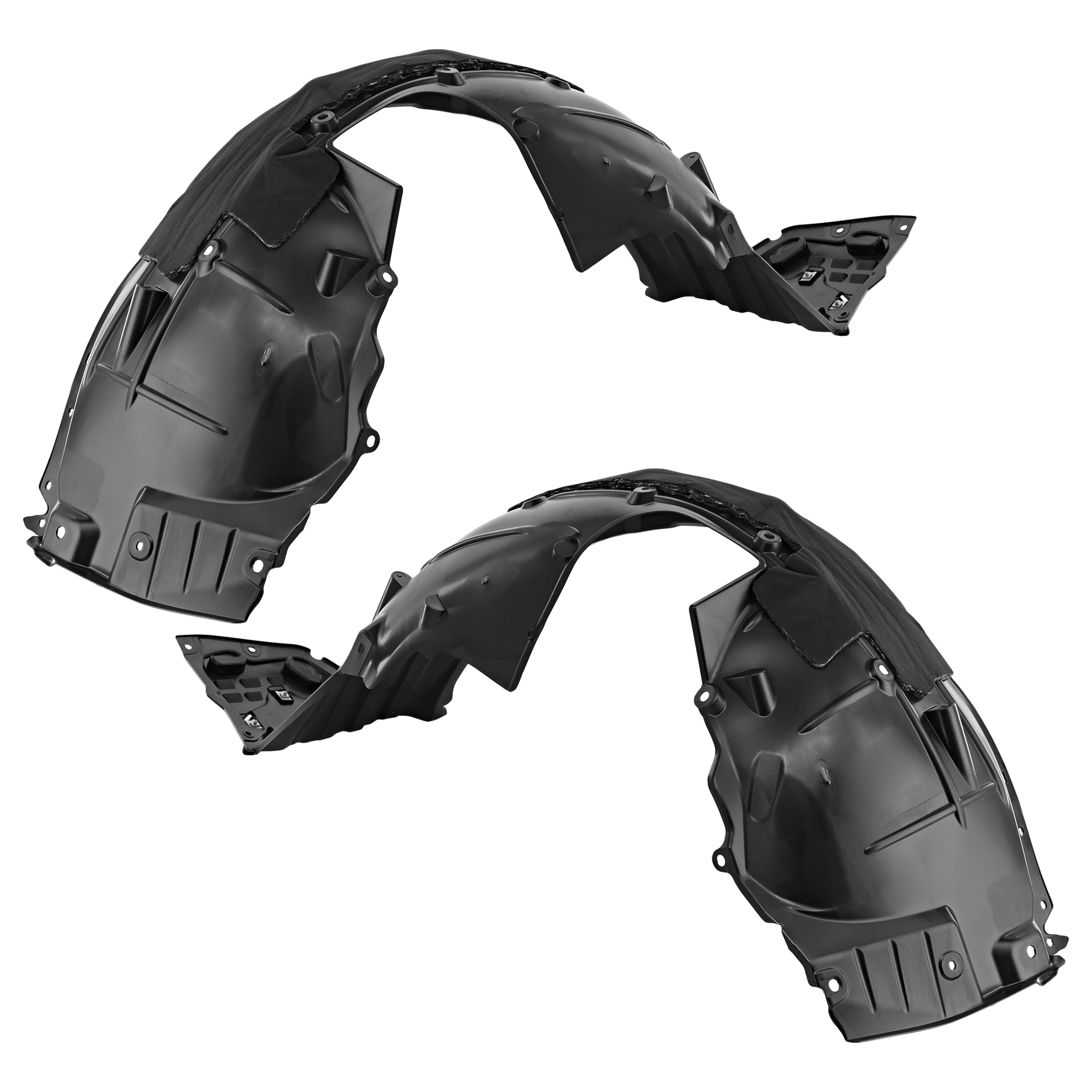 AM CIVIC 20-21 FRONT FENDER LINER RH AND LH Injection Form Sport Sport Touring Models Hatchback SKU SET RH22210121 Partslink HO1249197 HO1248197 OEM 74101TGGA70-74151TGGA70