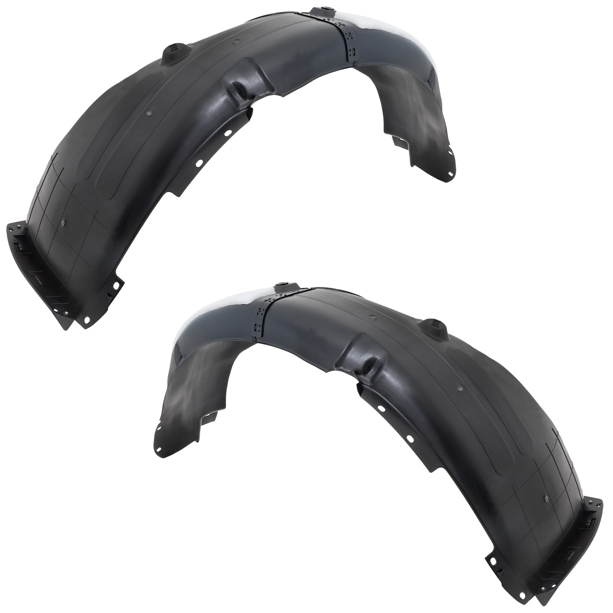 AM ELANTRA 21-23 FRONT FENDER LINER RH AND LH w Insulation Foam Assembly Korea Built Vehicle SKU SET RH22210129 Partslink HY1248187 HY1249187 OEM 86811AA000-86812AA000