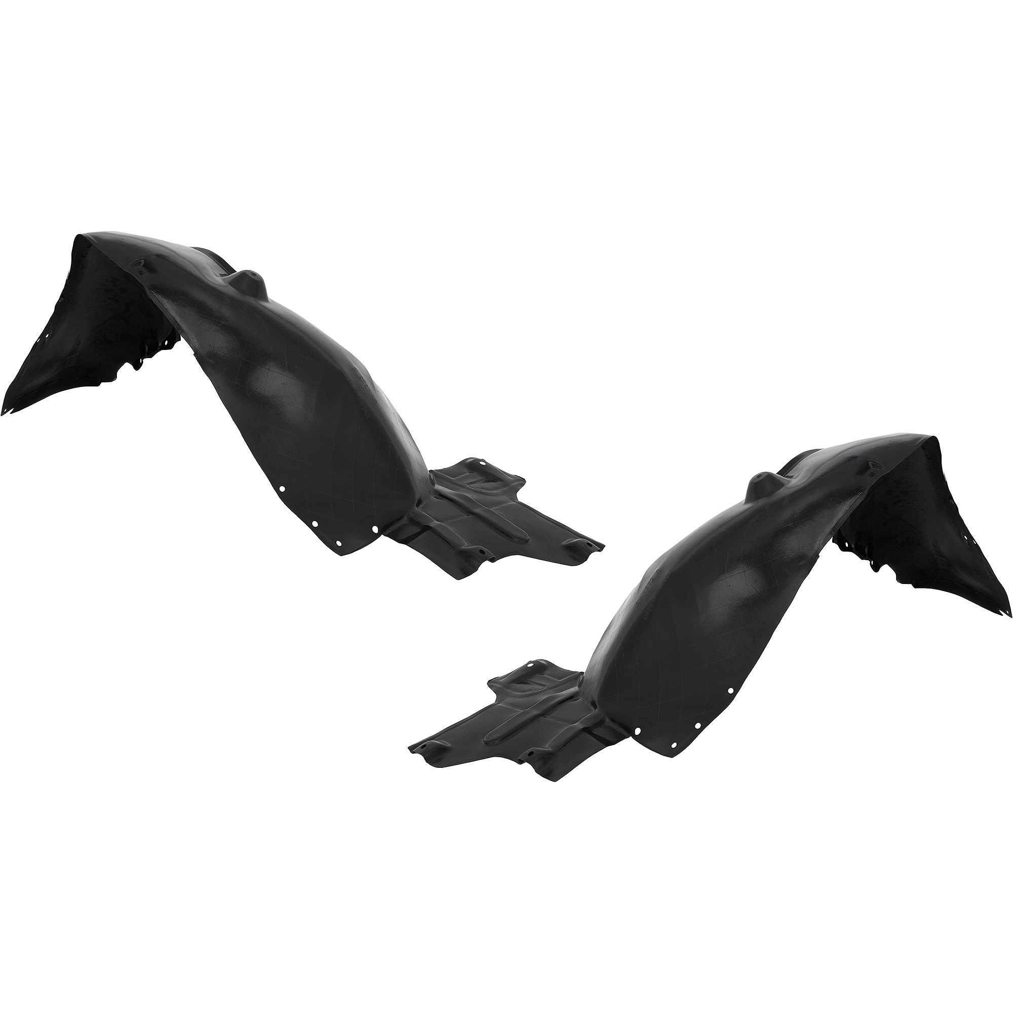 AM GENESIS 15-16 G80-17-17 FRONT FENDER LINER RH AND LH 3.8L Eng SKU SET RH22210133 Partslink HY1248174 HY1249174 OEM 86811B1000-86812B1000