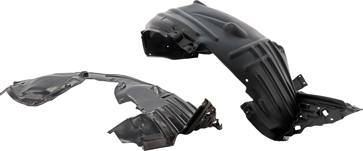 AM RIDGELINE 21-25 PASSPORT 22-23 FRONT FENDER LINER RH AND LH Plastic Vacuum Form SKU SET RH22210139 Partslink HO1248206 HO1249206 OEM 74101T6ZA00-74151T6ZA00