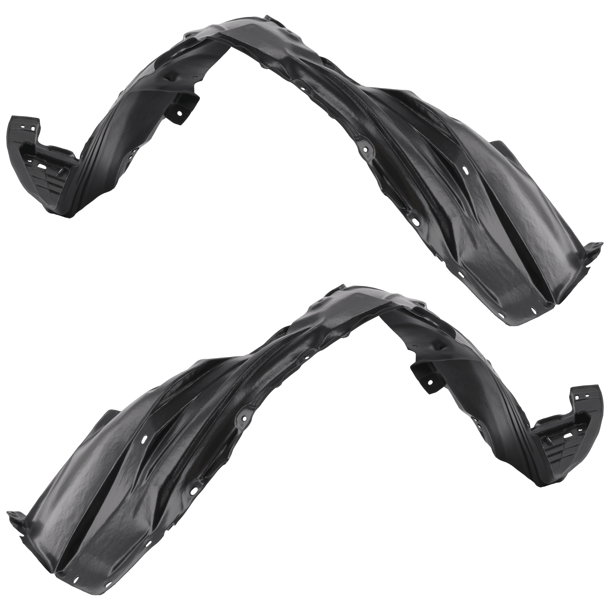 AM ELEMENT 09-11 FRONT FENDER LINER RH AND LH Plastic Vacuum Form SKU SET RH22210165 Partslink HO1248139 HO1249139 OEM 74101SCVA80-74151SCVA80