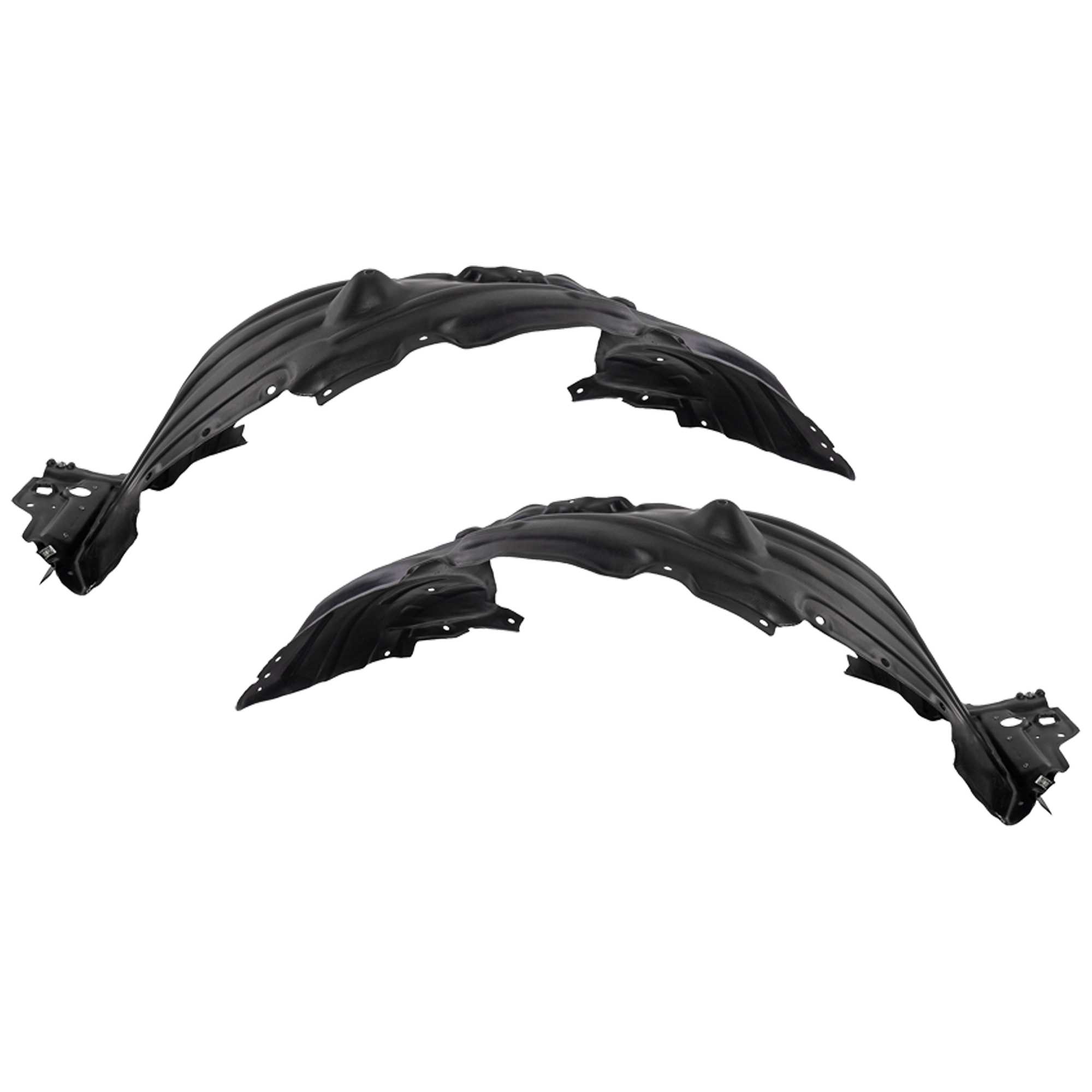 AM PILOT 23-25 FRONT FENDER LINER RH AND LH w o Insulation Foam Excludes Black Edition Elite Models CAPA SKU SET RH22210217Q Partslink HO1248208C HO1249208C OEM 74100T90A00-74150T90A00
