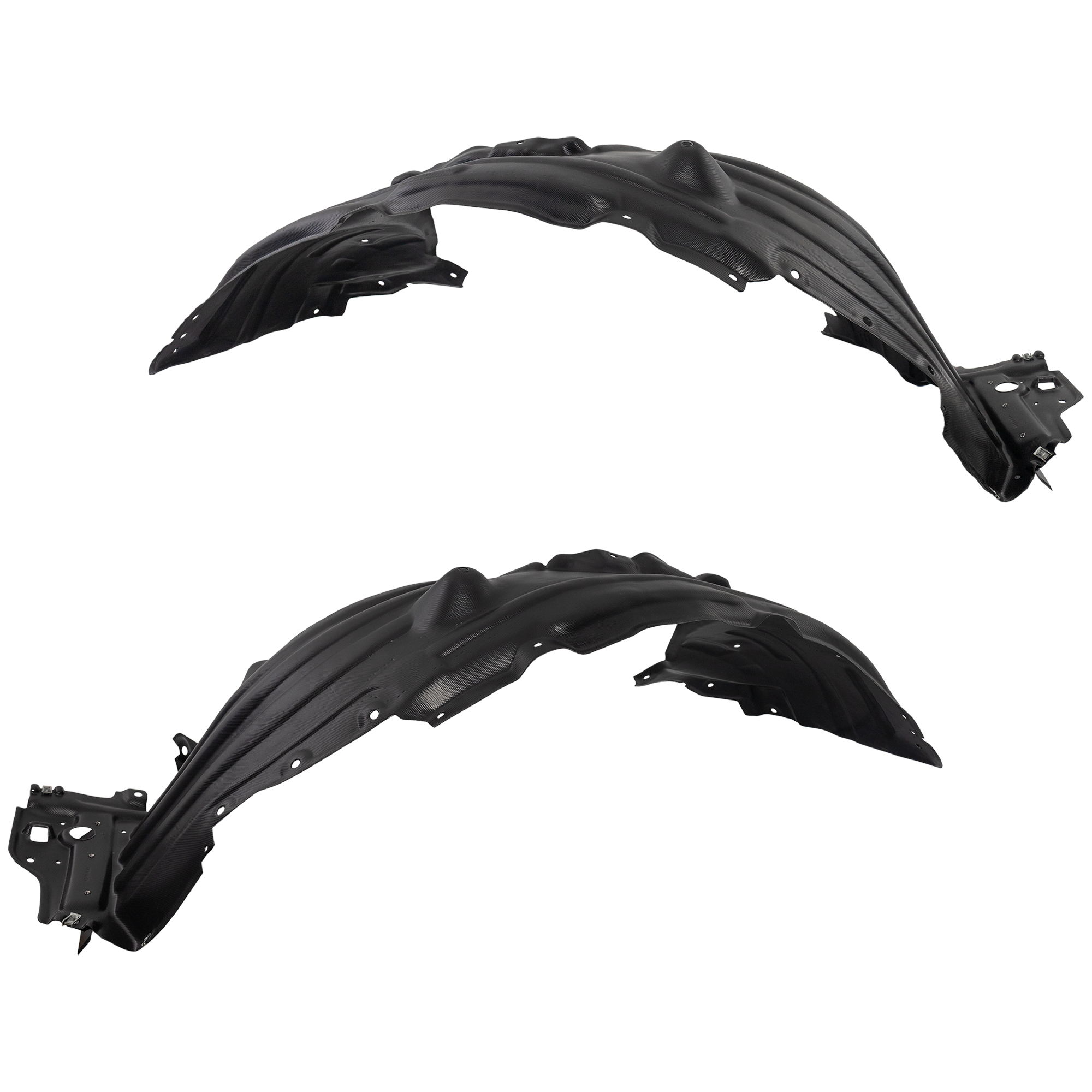 AM PILOT 23-25 FRONT FENDER LINER RH AND LH w o Insulation Foam Excludes Black Edition Elite Models SKU SET RH22210217 Partslink HO1248208 HO1249208 OEM 74100T90A00-74150T90A00