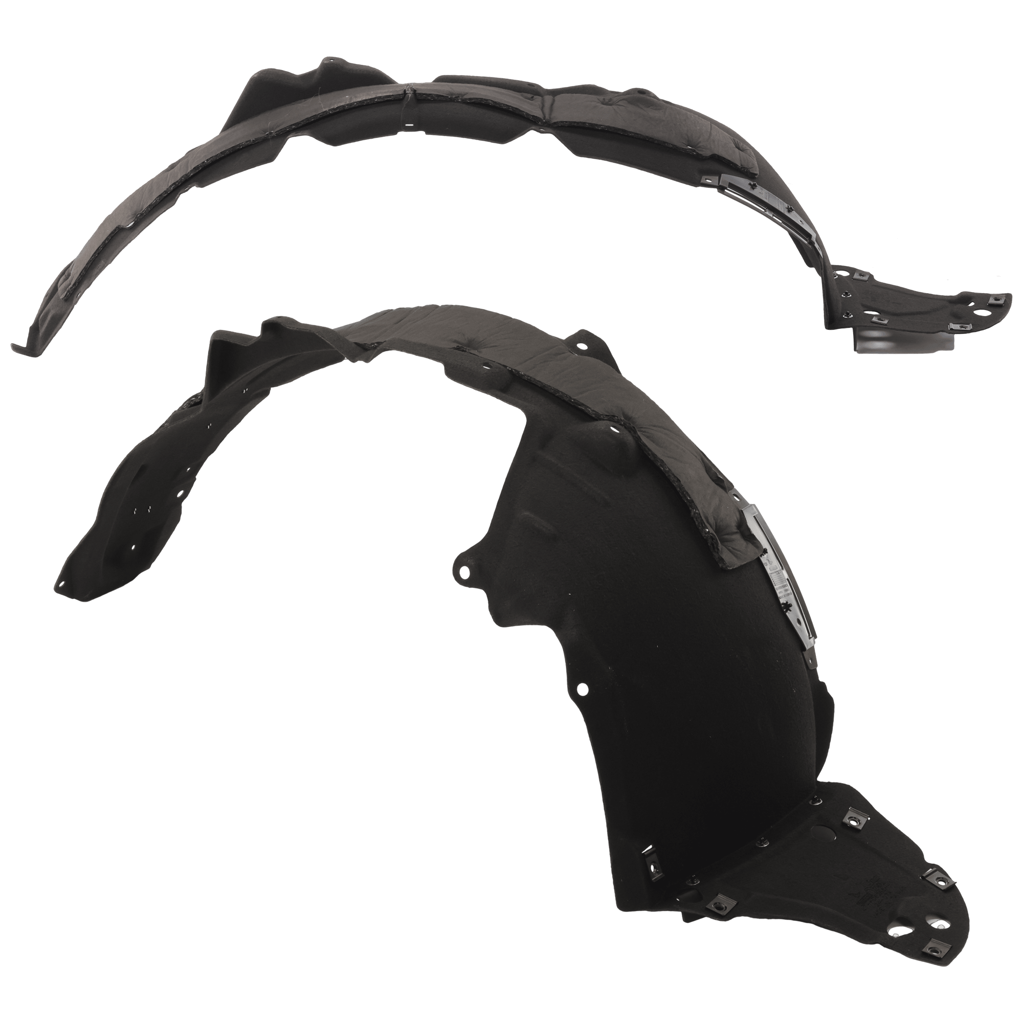 AM CR V 23-24 FRONT FENDER LINER RH AND LH Heat Form w Insulation Foam EX L Hybrid Sport Touring Hybrid Touring Models SKU SET RH22210229 Partslink HO1248212 HO1249212 OEM 741003A0A10-741503A0A10