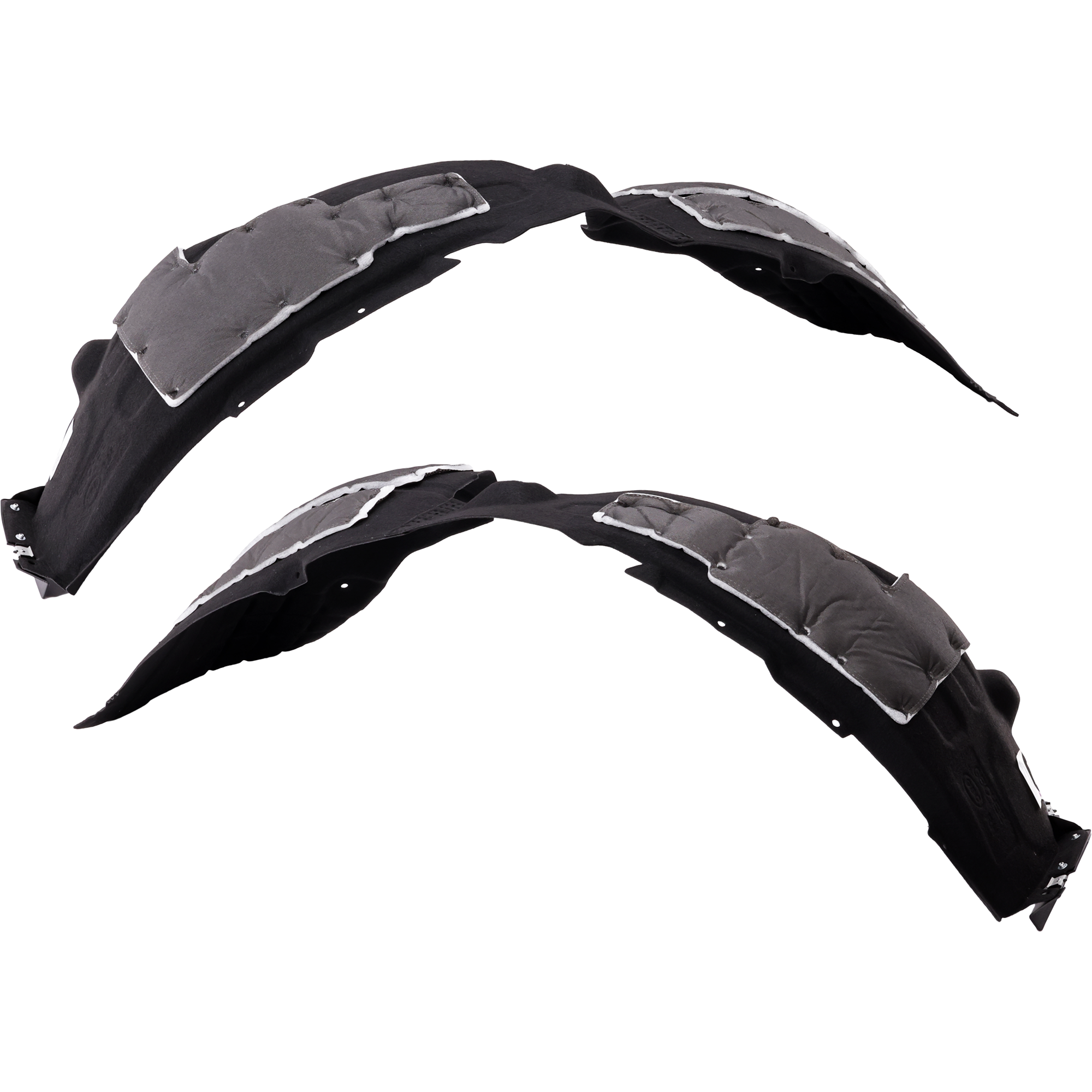 AM IONIQ 6-23-24 FRONT FENDER LINER RH AND LH Heat Form w Insulation Foam SKU SET RH22210241 Partslink HY1248196 HY1249196 OEM 86811KL000-86812KL000