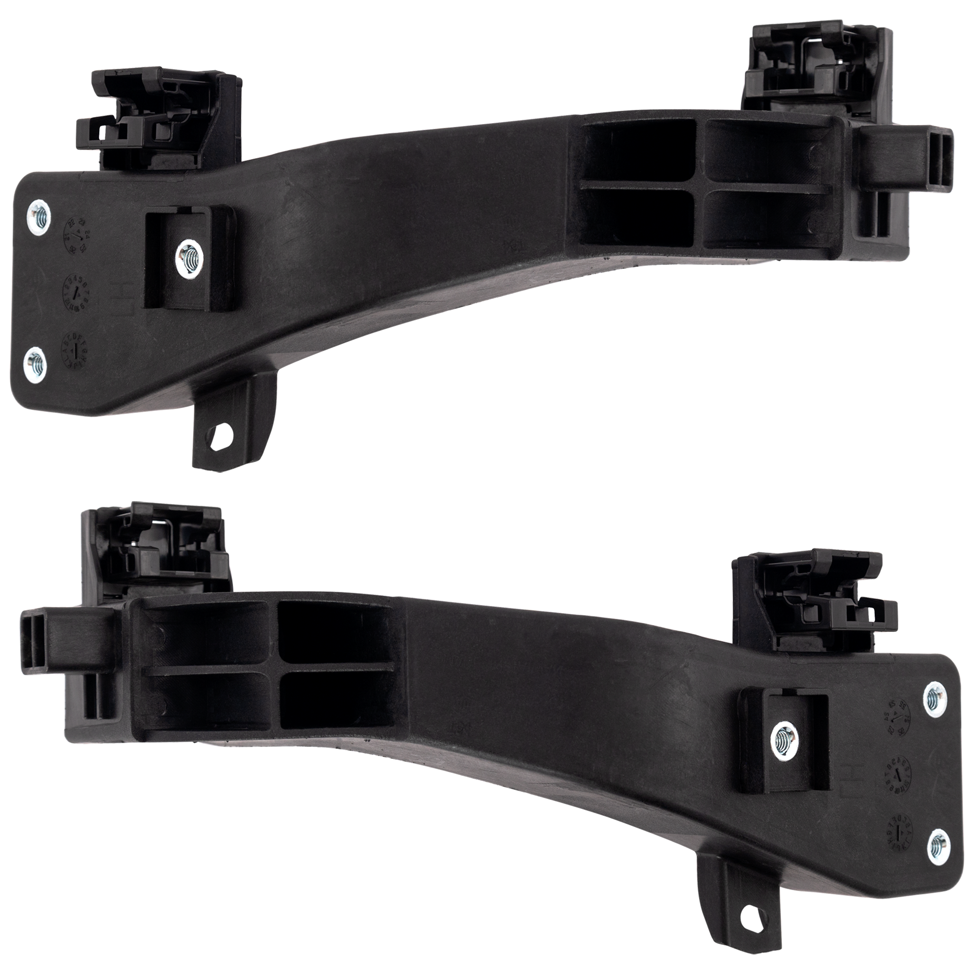 AM ELANTRA 21-23 RADIATOR SUPPORT RH AND LH Headlamp Mounting Panel Textured Korea Built Vehicle CAPA SKU SET RH25050003Q Partslink HY1225231C HY1225232C OEM 64127AA000-64117AA000