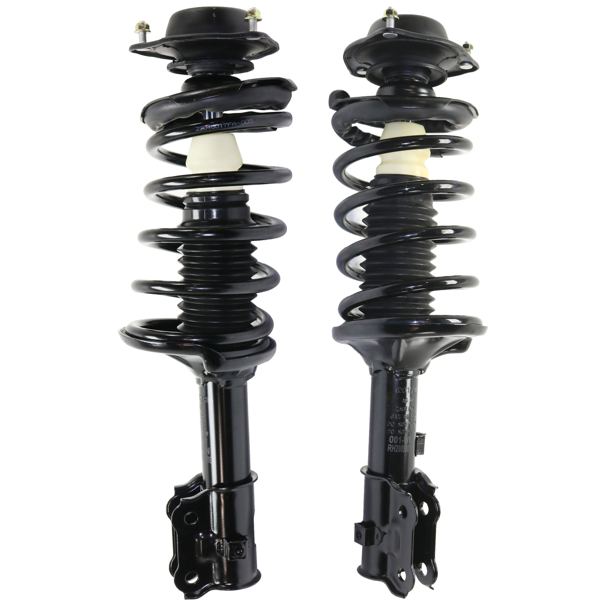 AM ACCENT 00-05 FRONT FULLY LOADED STRUT RH AND LH Gas Charged Twin tube Set of 2 SKU SET RH28050009 OEM 171400-181400-837212-501714009